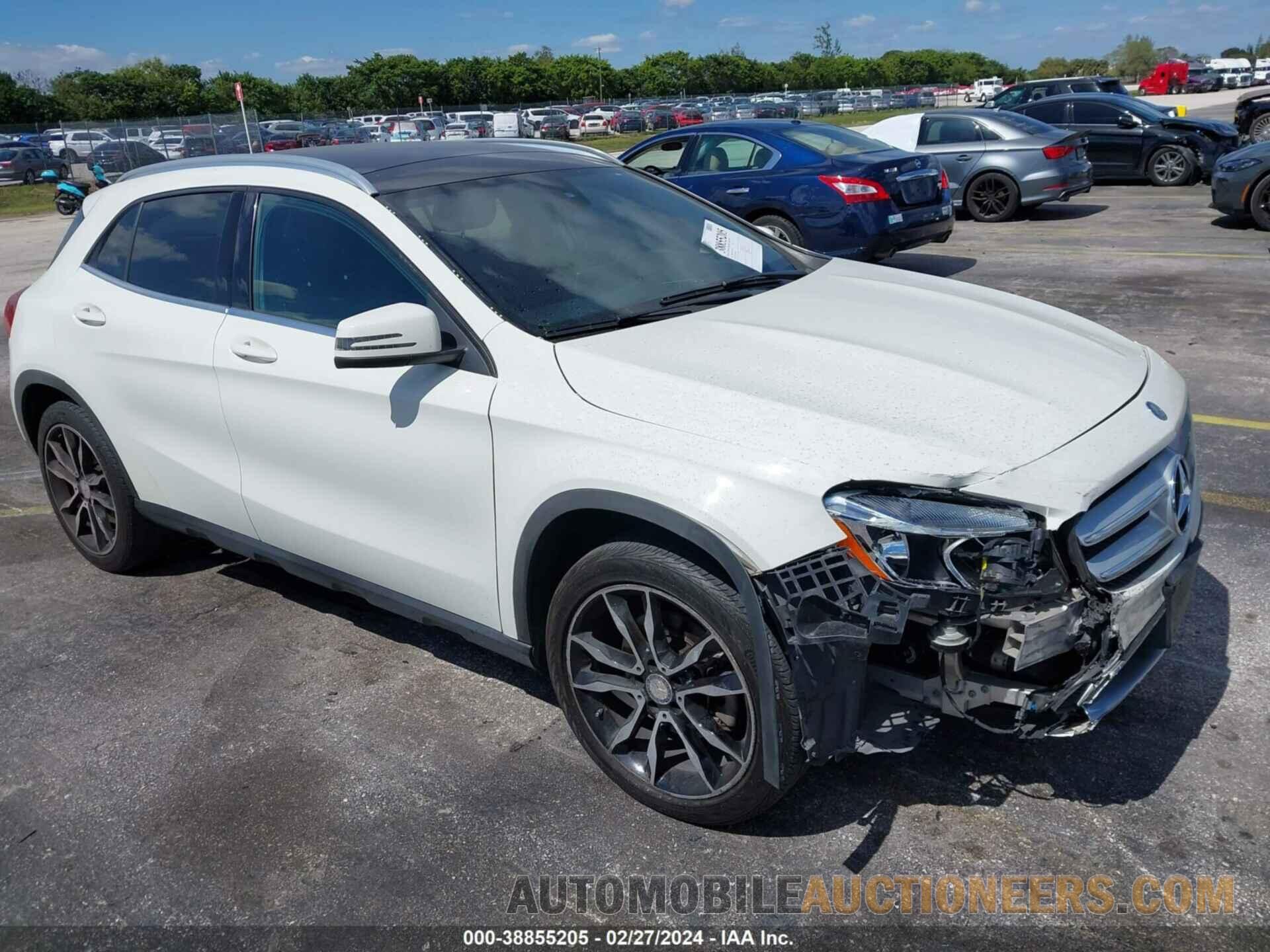 WDCTG4EBXGJ194495 MERCEDES-BENZ GLA 250 2016