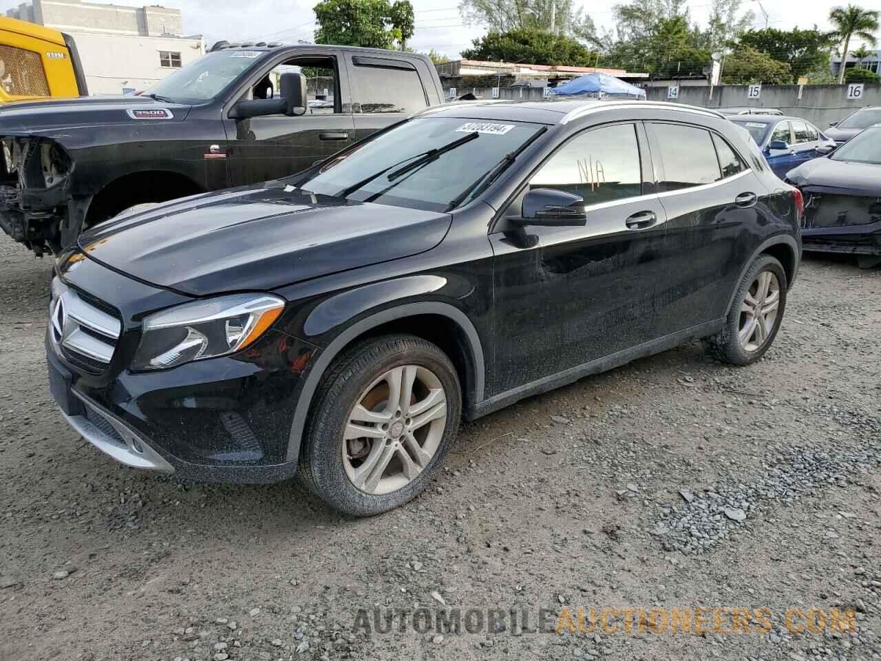 WDCTG4EBXGJ214860 MERCEDES-BENZ GLA-CLASS 2016