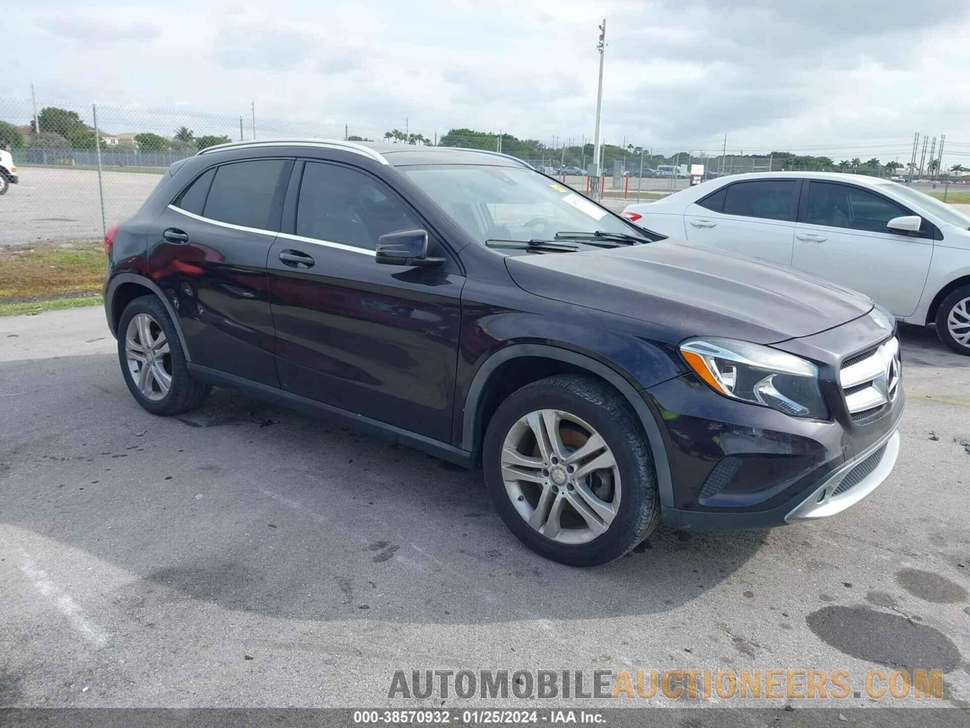 WDCTG4EBXGJ217337 MERCEDES-BENZ GLA 250 2016