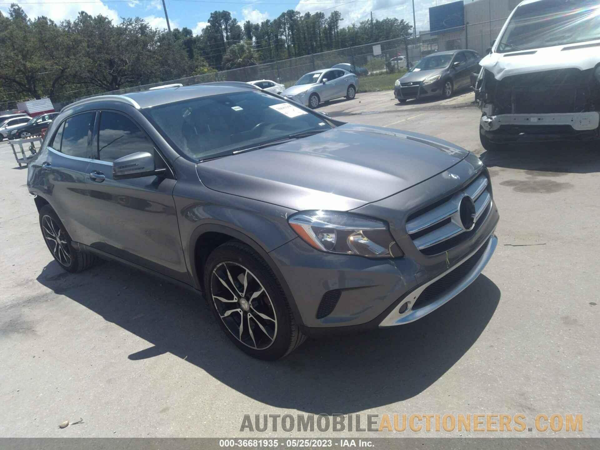 WDCTG4EBXGJ225048 MERCEDES-BENZ GLA 2016