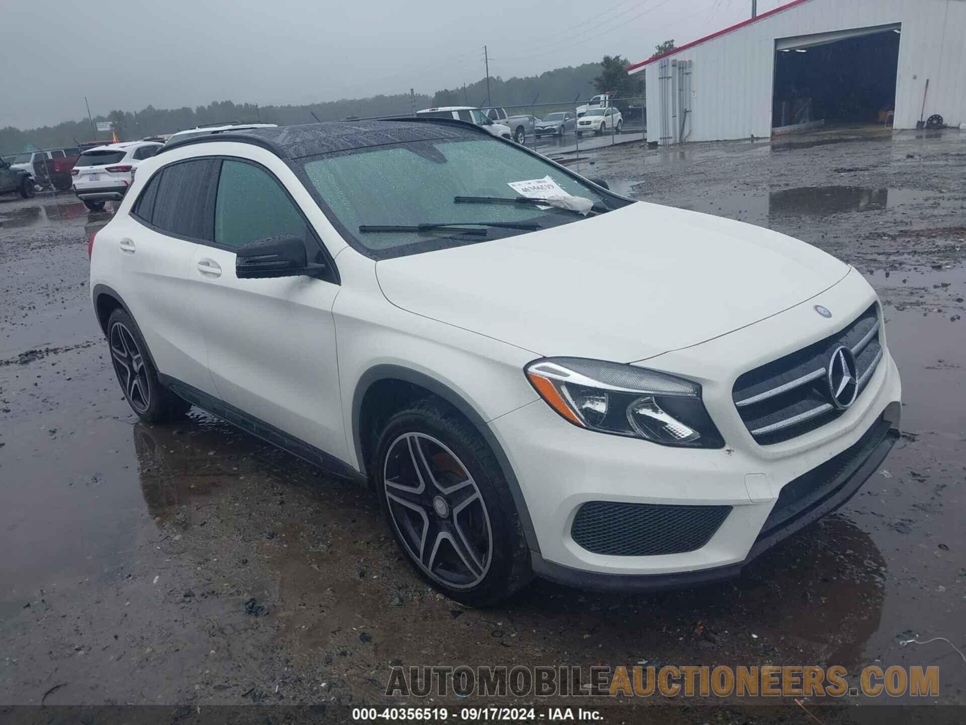 WDCTG4EBXGJ229763 MERCEDES-BENZ GLA 250 2016