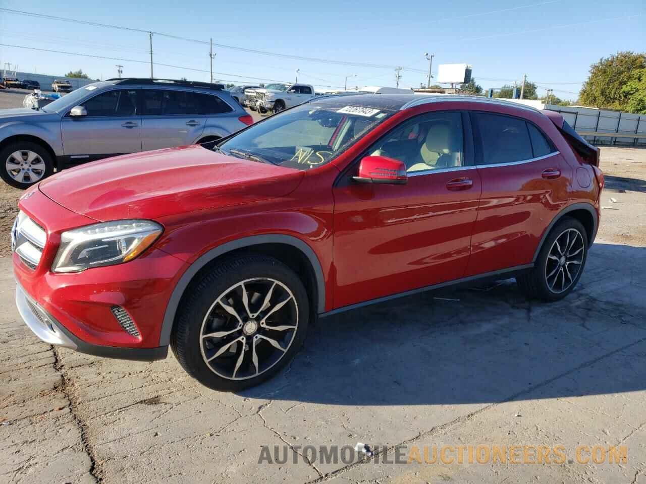 WDCTG4EBXGJ242352 MERCEDES-BENZ GLA-CLASS 2016