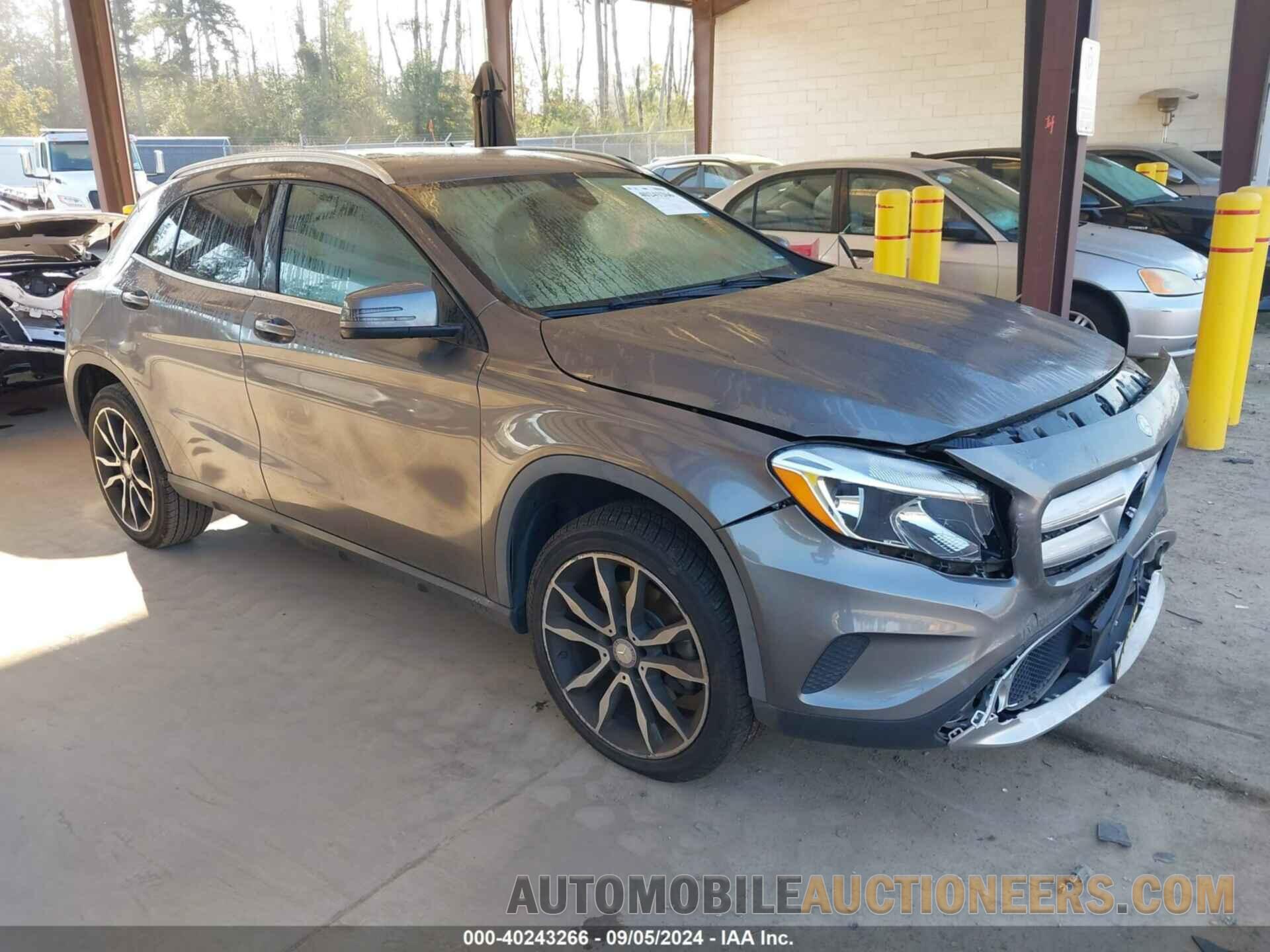 WDCTG4EBXGJ245204 MERCEDES-BENZ GLA 250 2016