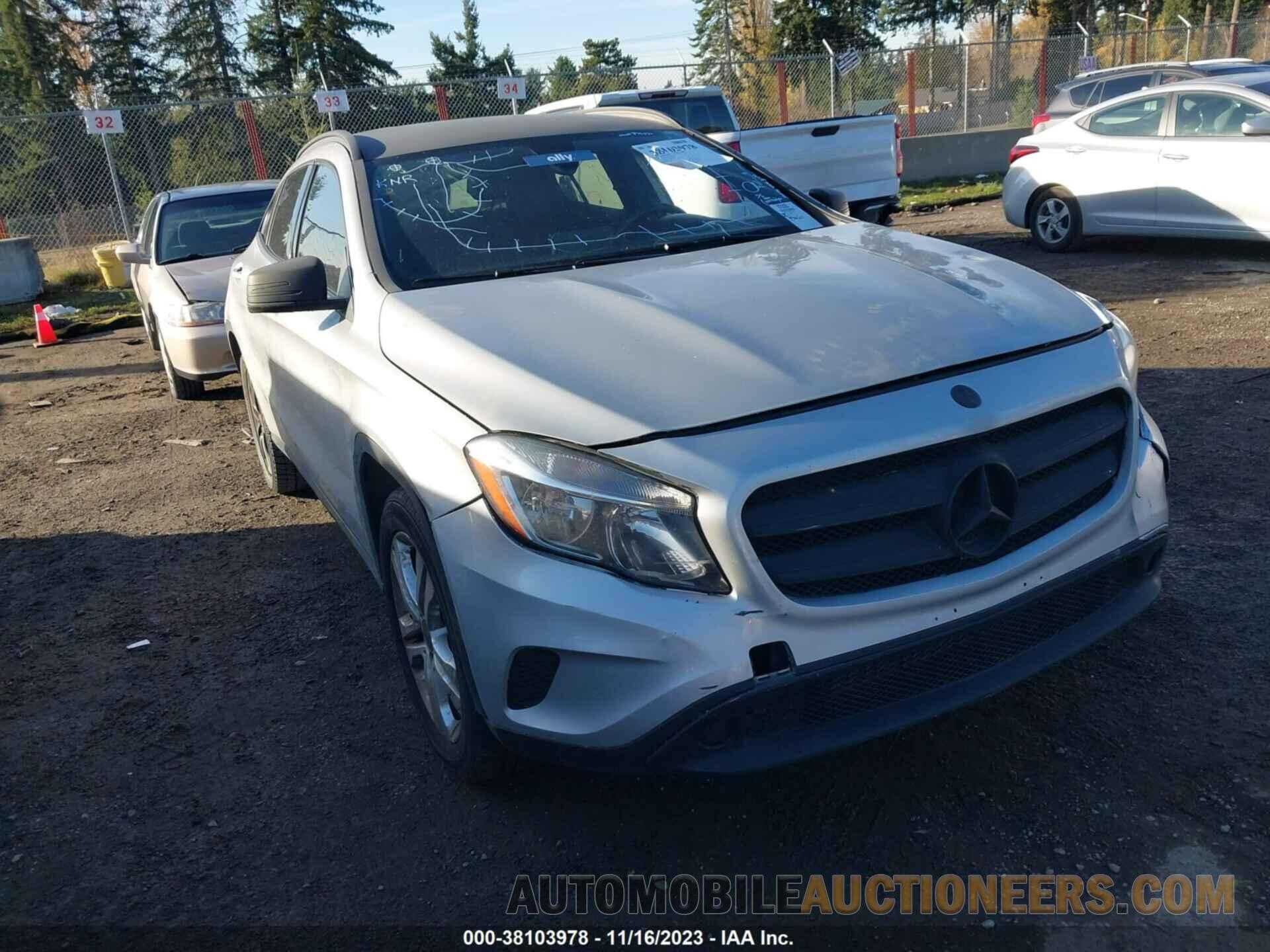 WDCTG4EBXGJ250936 MERCEDES-BENZ GLA 250 2016