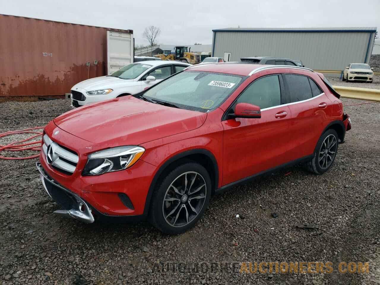 WDCTG4EBXGJ275447 MERCEDES-BENZ GLA-CLASS 2016