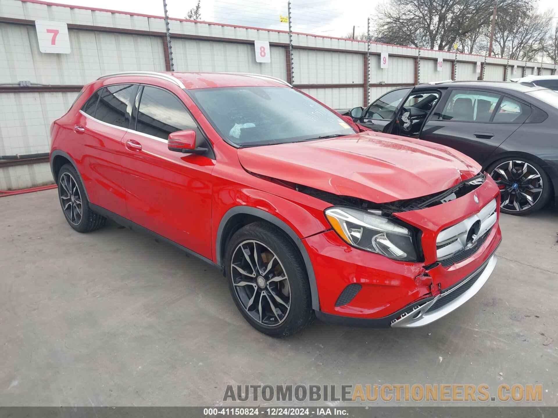 WDCTG4EBXHJ303071 MERCEDES-BENZ GLA 250 2017