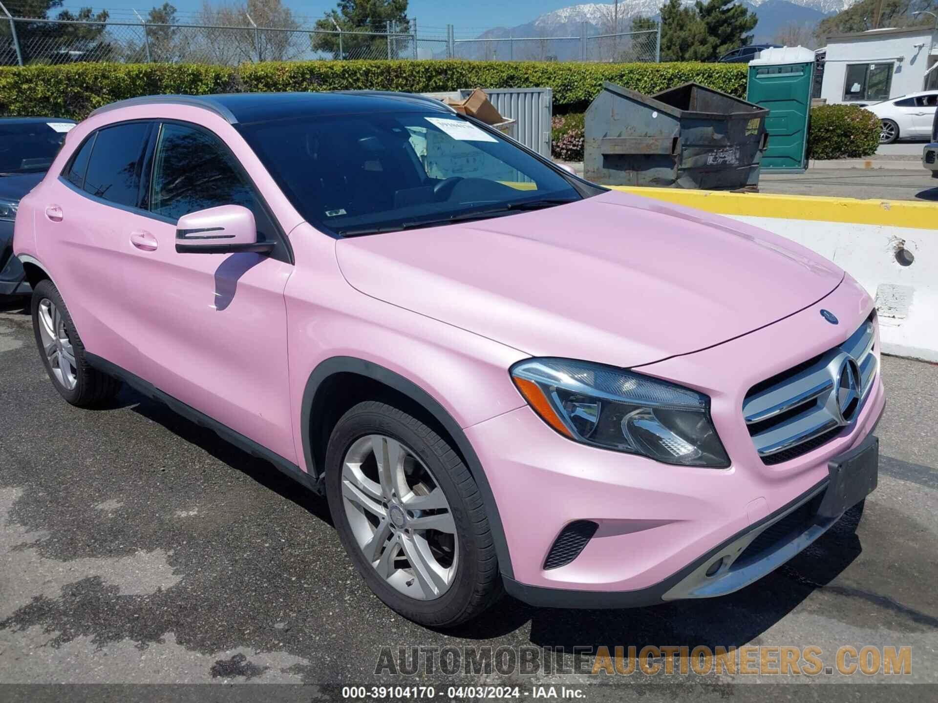 WDCTG4EBXHJ307282 MERCEDES-BENZ GLA 2017