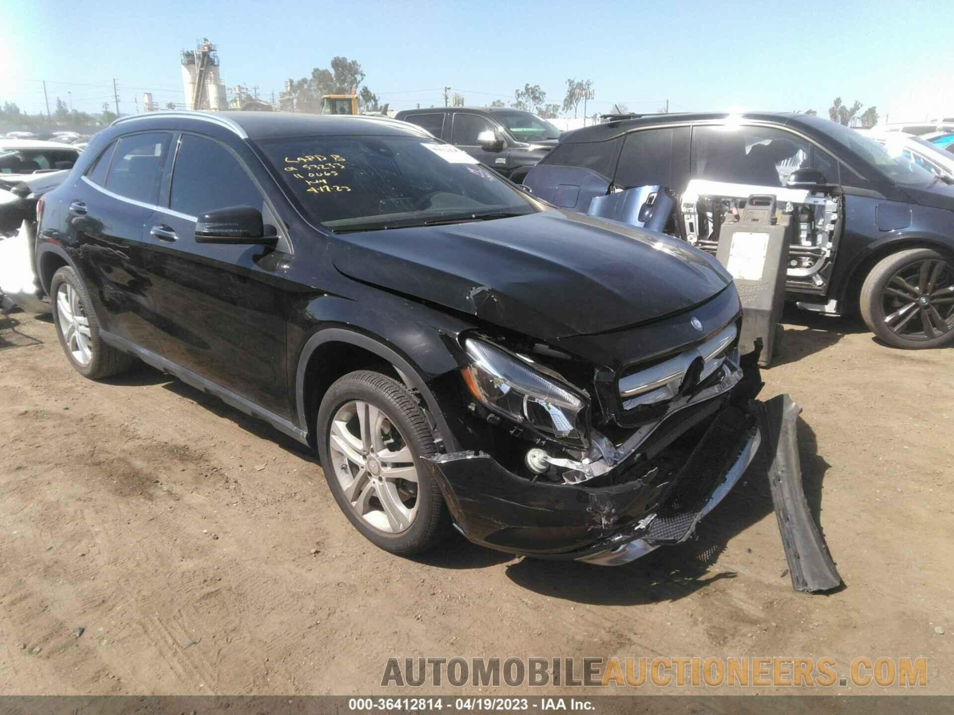 WDCTG4EBXHJ350259 MERCEDES-BENZ GLA 2017