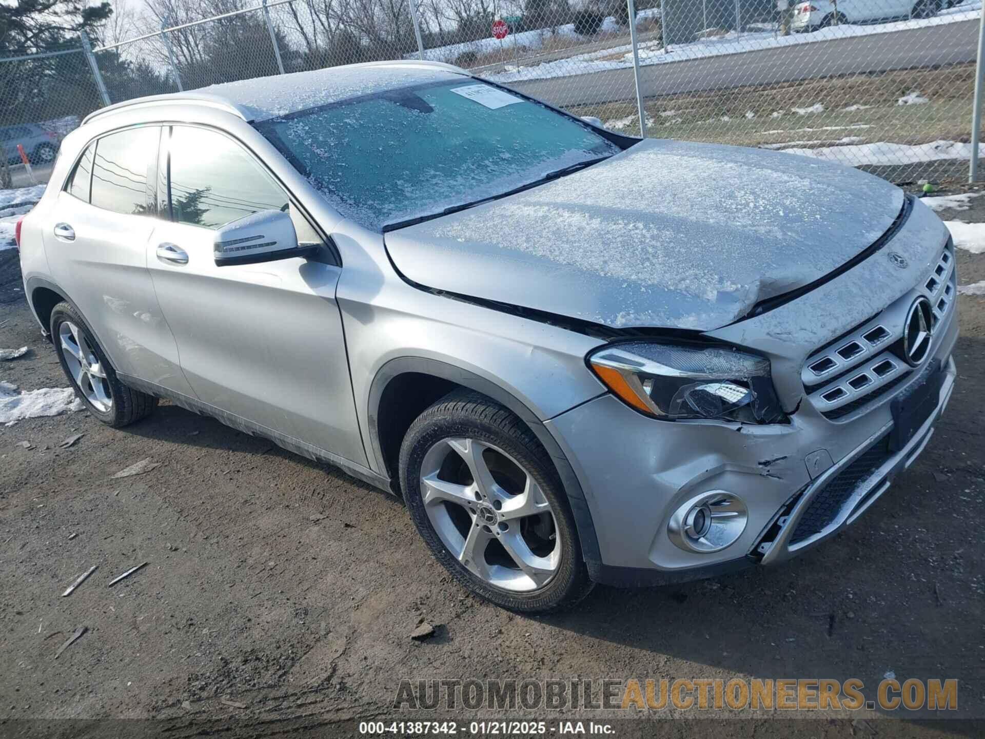 WDCTG4EBXJJ409901 MERCEDES-BENZ GLA 250 2018