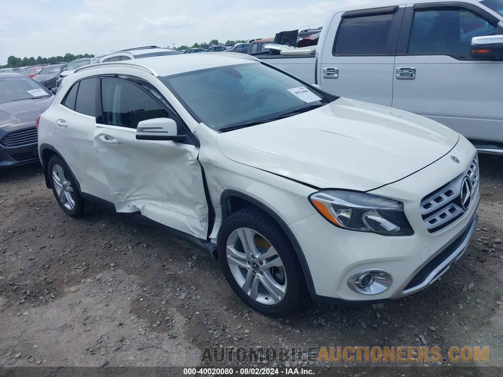 WDCTG4EBXJJ419246 MERCEDES-BENZ GLA 250 2018