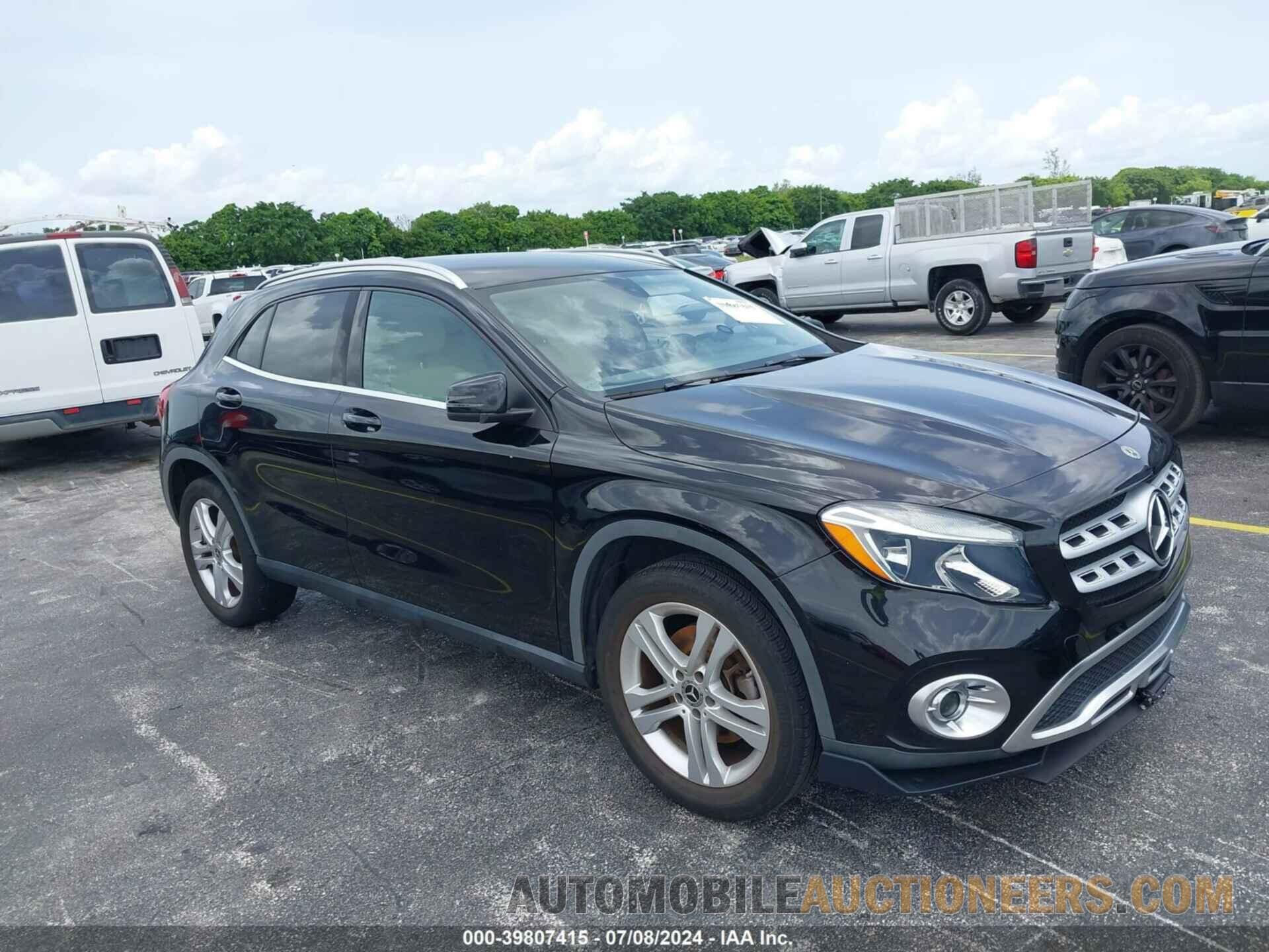 WDCTG4EBXJJ508539 MERCEDES-BENZ GLA 250 2018