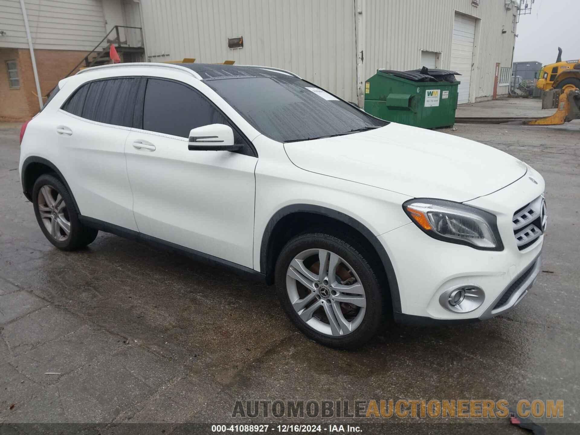 WDCTG4EBXJU000246 MERCEDES-BENZ GLA 250 2018