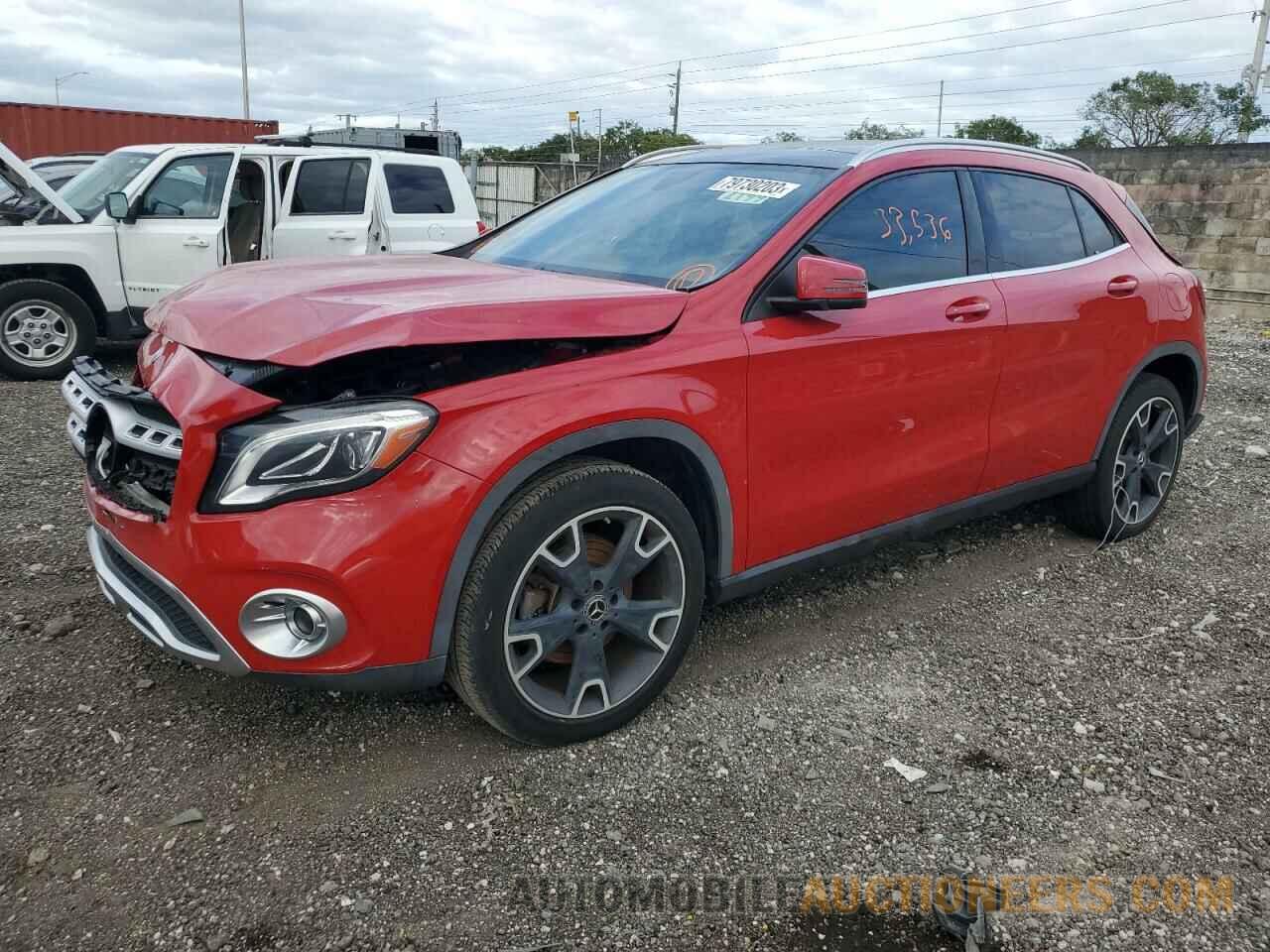 WDCTG4EBXKU002936 MERCEDES-BENZ GLA-CLASS 2019