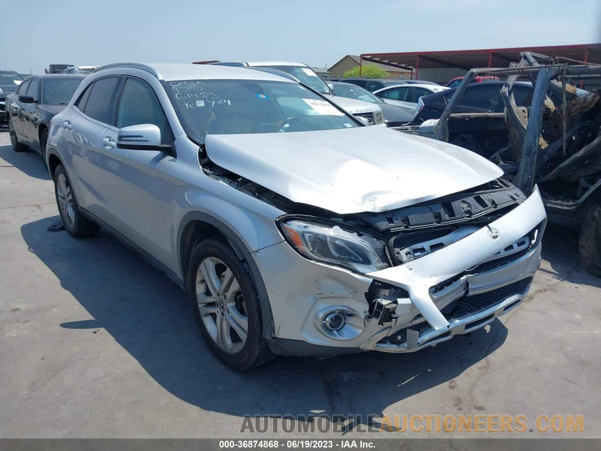 WDCTG4EBXKU003357 MERCEDES-BENZ GLA 2019