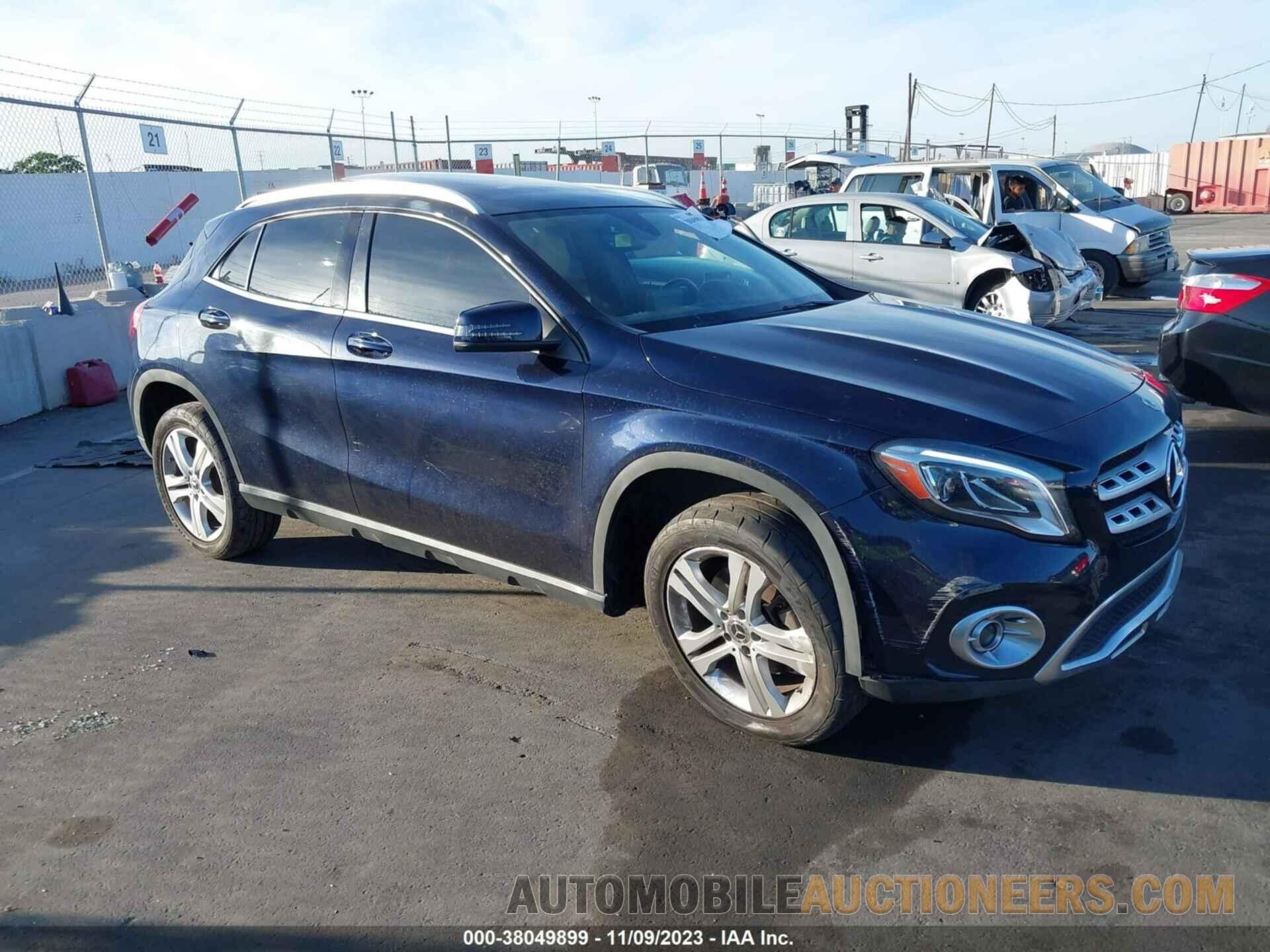 WDCTG4EBXKU003438 MERCEDES-BENZ GLA 2019