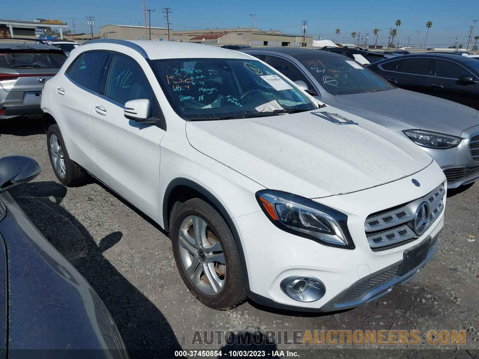 WDCTG4EBXLJ688382 MERCEDES-BENZ GLA 2020