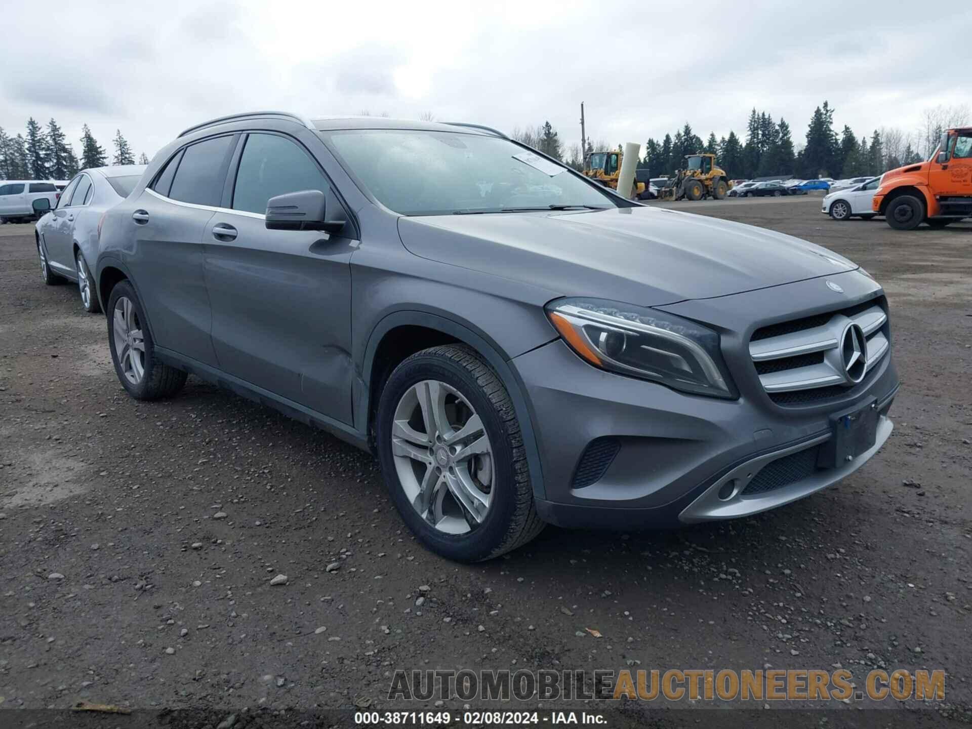 WDCTG4GB0FJ035190 MERCEDES-BENZ GLA 250 2015