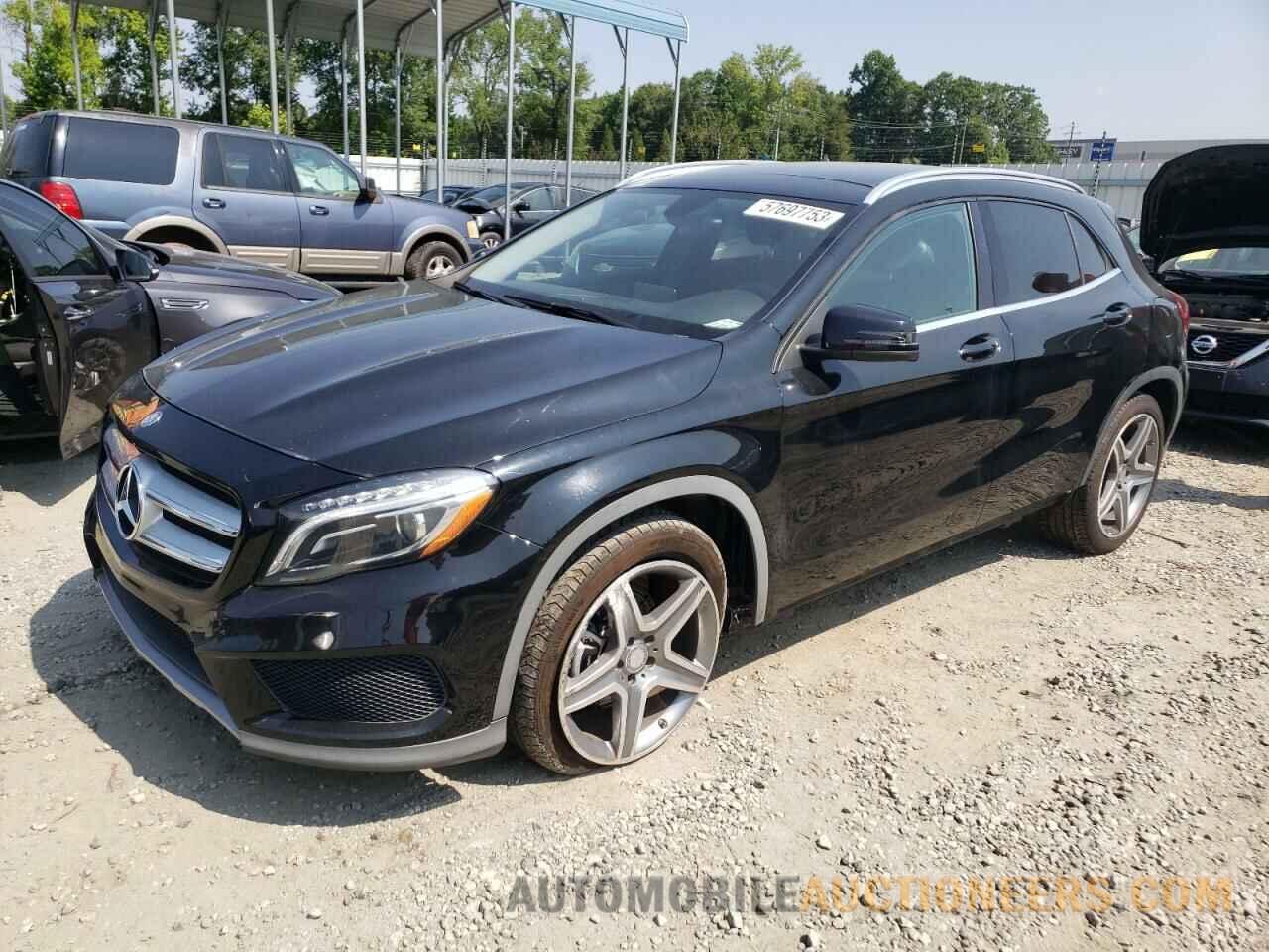 WDCTG4GB0FJ052653 MERCEDES-BENZ GLA-CLASS 2015