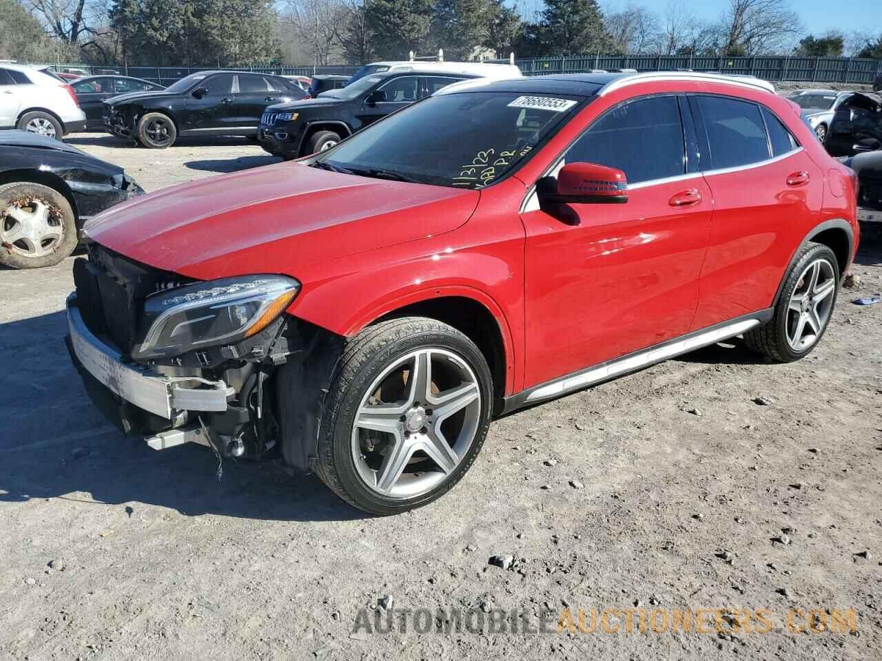 WDCTG4GB0FJ064253 MERCEDES-BENZ GLA-CLASS 2015