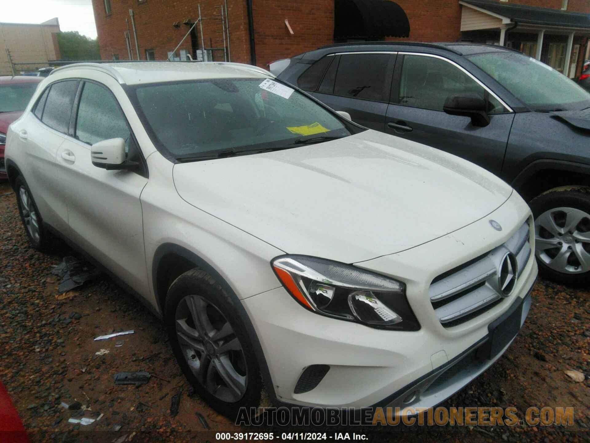 WDCTG4GB0FJ067234 MERCEDES-BENZ GLA 250 2015