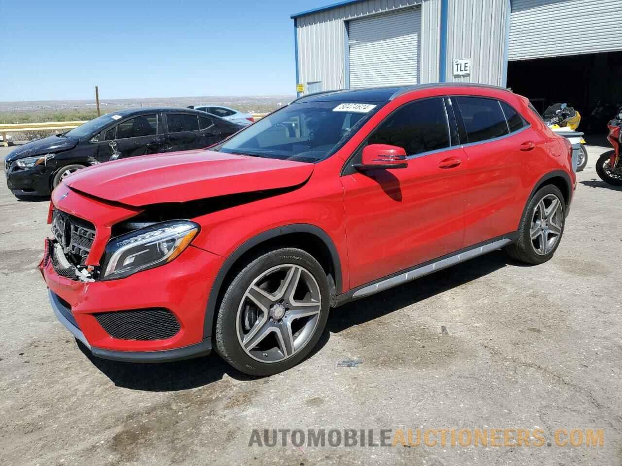 WDCTG4GB0FJ077164 MERCEDES-BENZ GLA-CLASS 2015