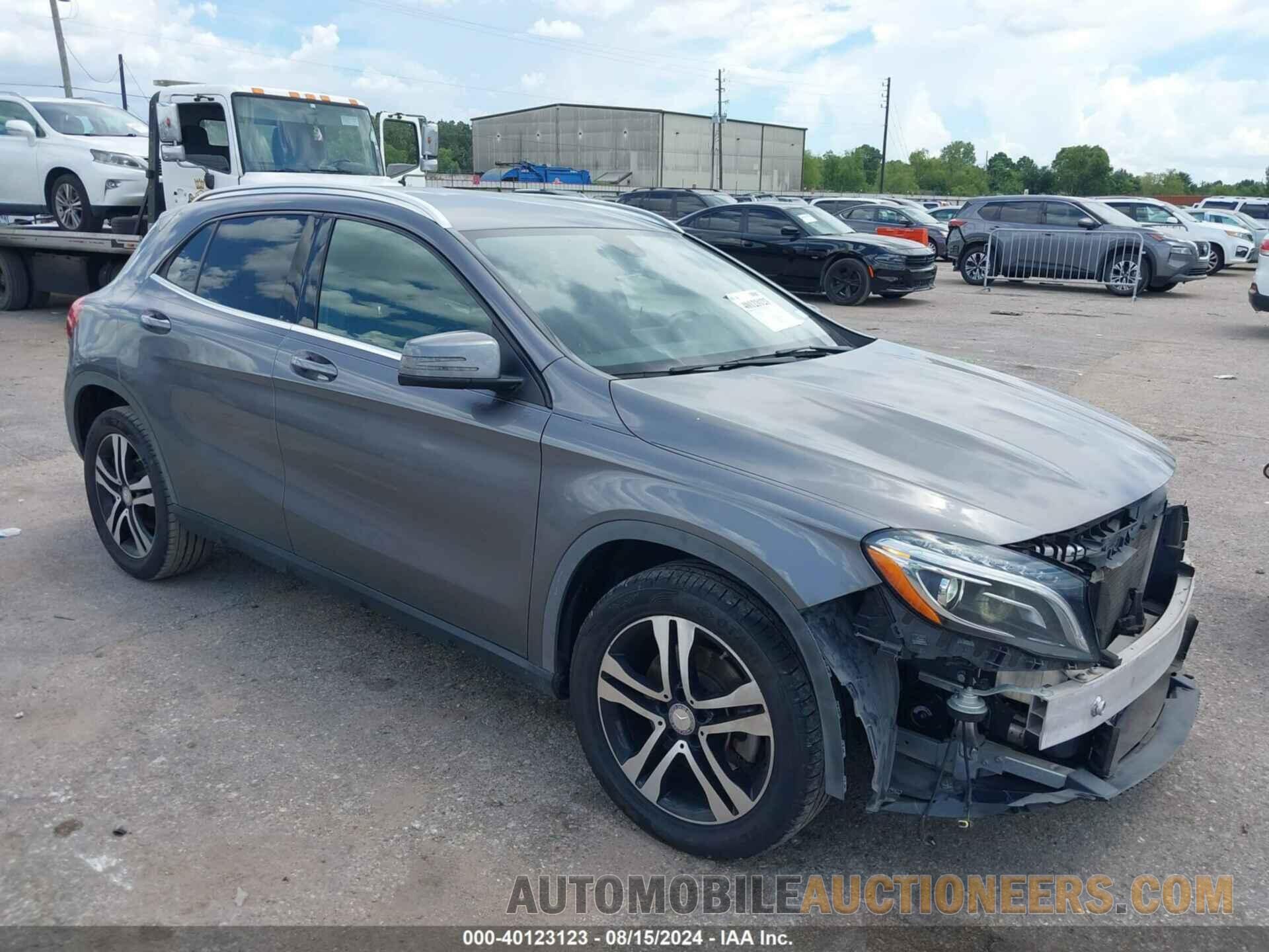 WDCTG4GB0FJ089332 MERCEDES-BENZ GLA 250 2015