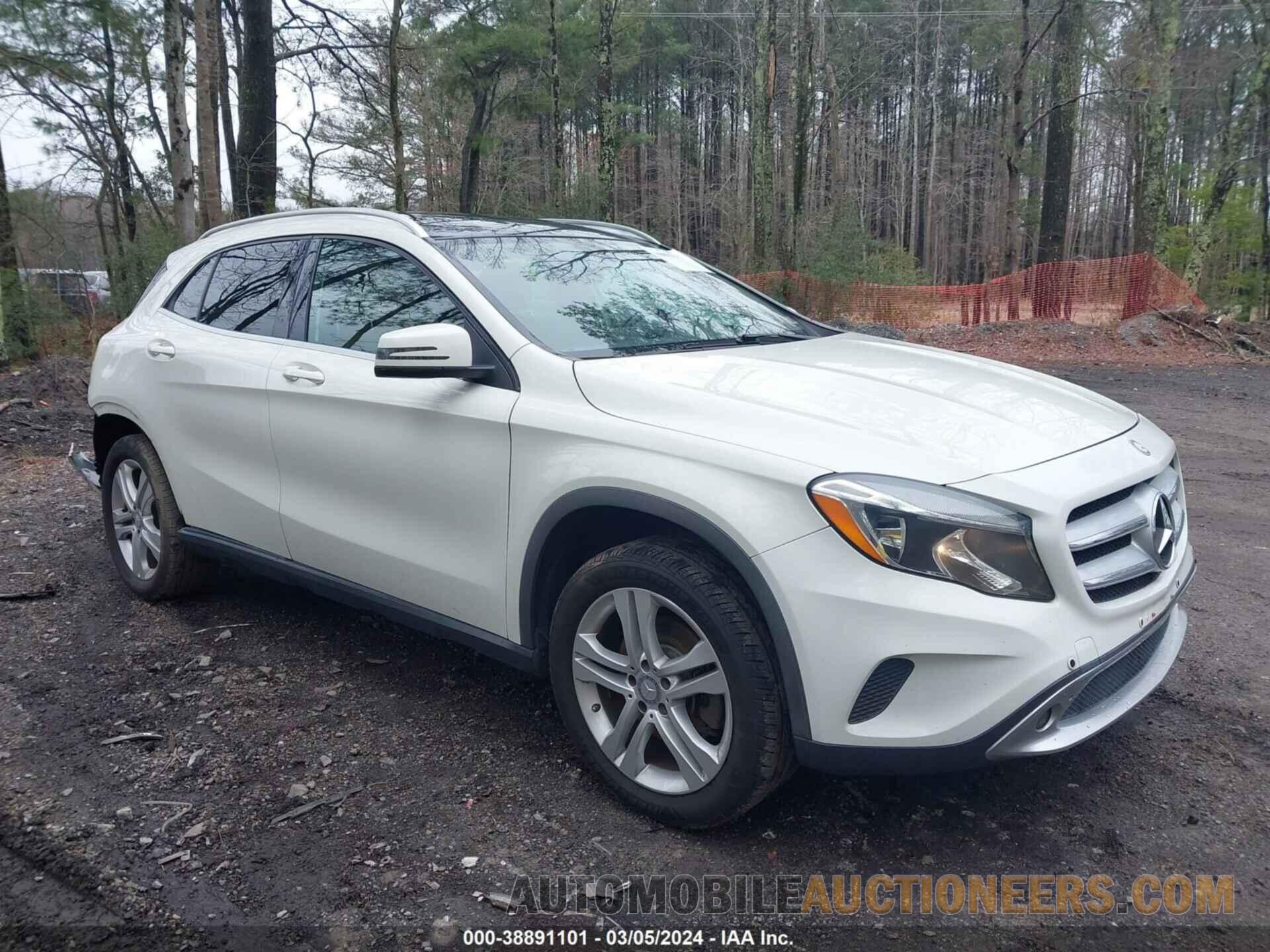 WDCTG4GB0FJ115539 MERCEDES-BENZ GLA 250 2015