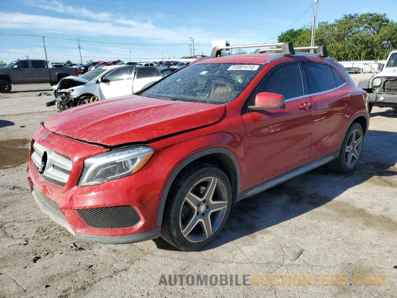 WDCTG4GB0FJ129215 MERCEDES-BENZ GLA-CLASS 2015