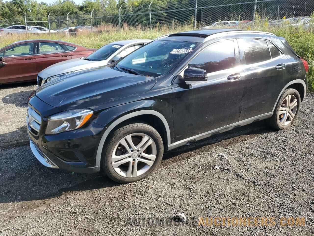 WDCTG4GB0FJ169455 MERCEDES-BENZ GLA-CLASS 2015