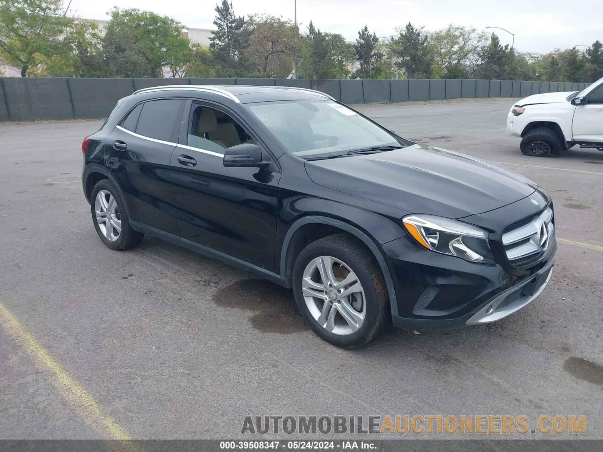 WDCTG4GB0FJ177569 MERCEDES-BENZ GLA 250 2015