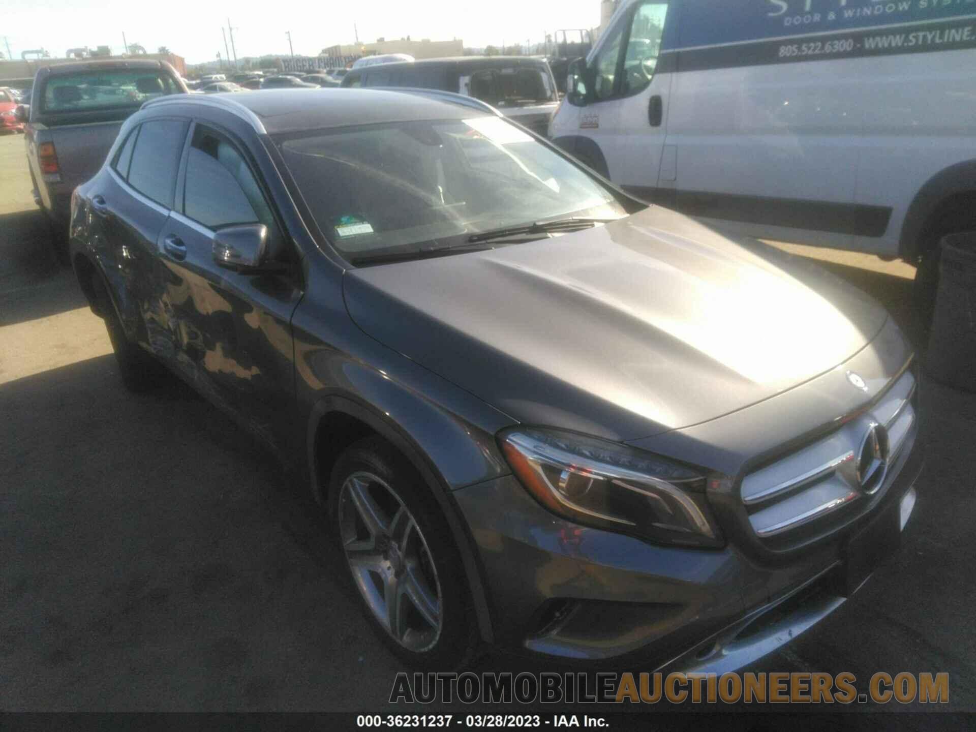 WDCTG4GB0FJ179838 MERCEDES-BENZ GLA 250 2015