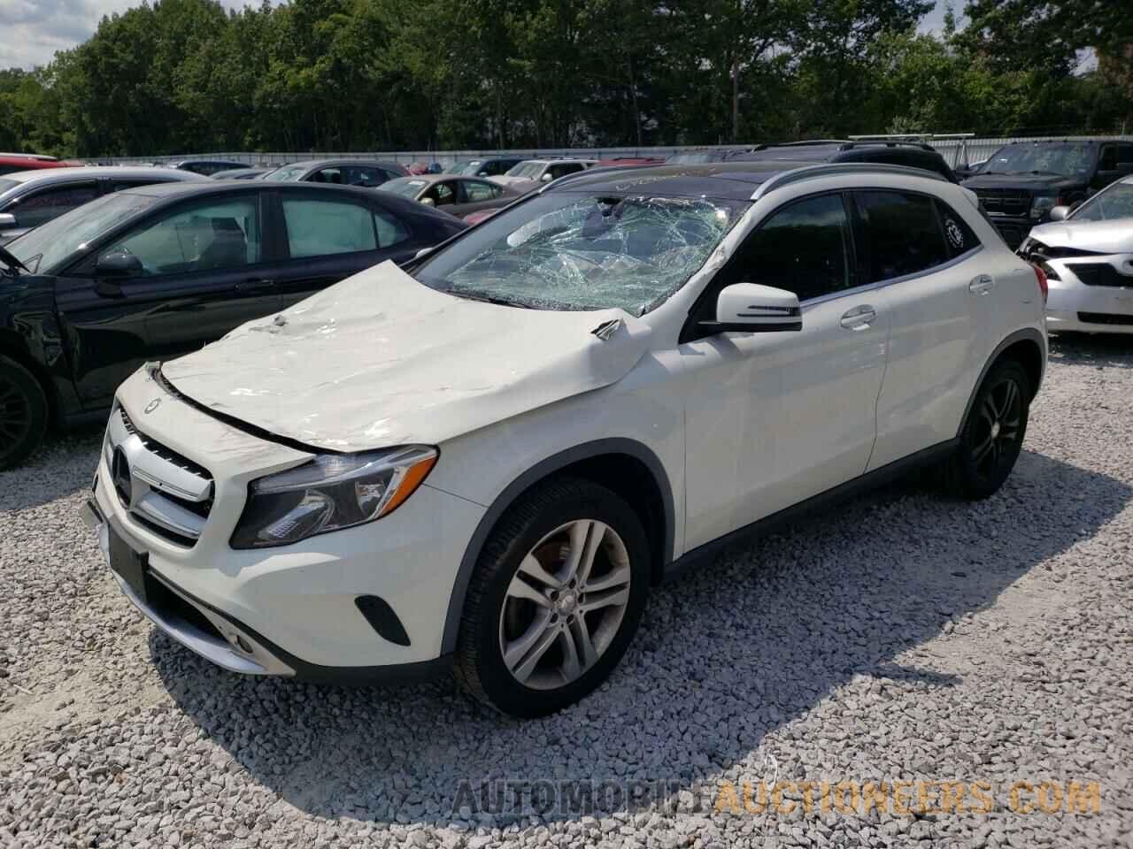 WDCTG4GB0GJ189576 MERCEDES-BENZ GLA-CLASS 2016