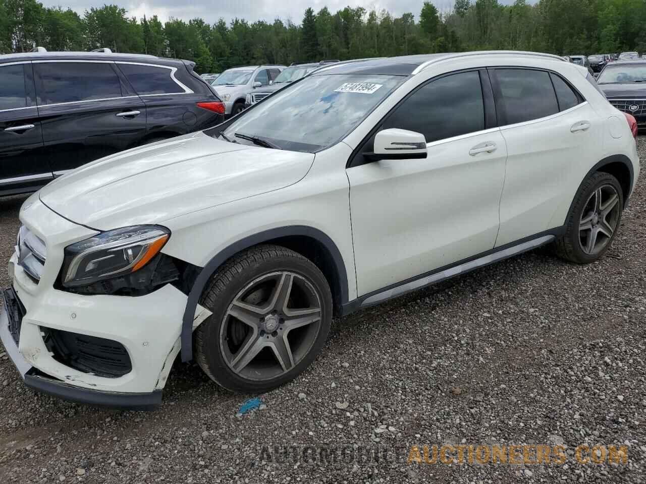 WDCTG4GB0GJ197225 MERCEDES-BENZ GLA-CLASS 2016