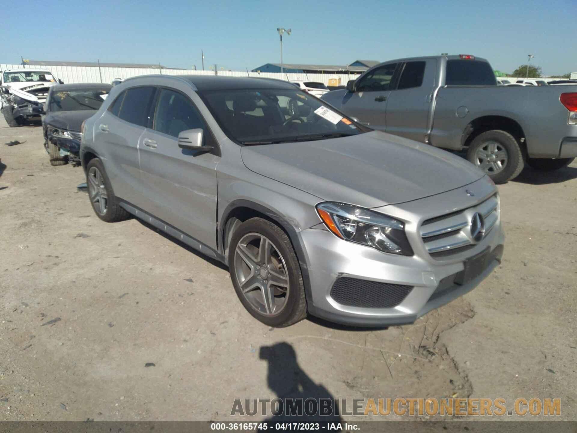 WDCTG4GB0GJ201824 MERCEDES-BENZ GLA 2016