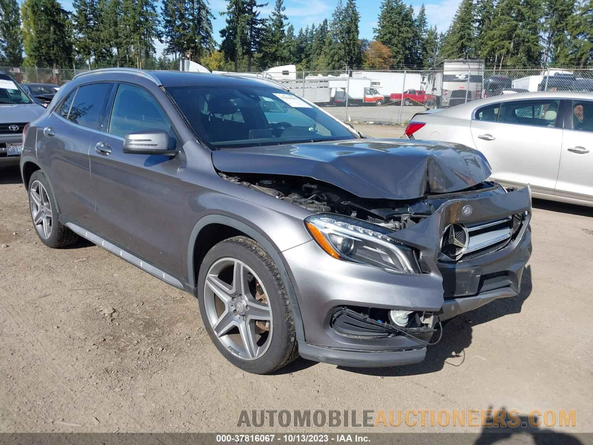 WDCTG4GB0GJ209129 MERCEDES-BENZ GLA 2016