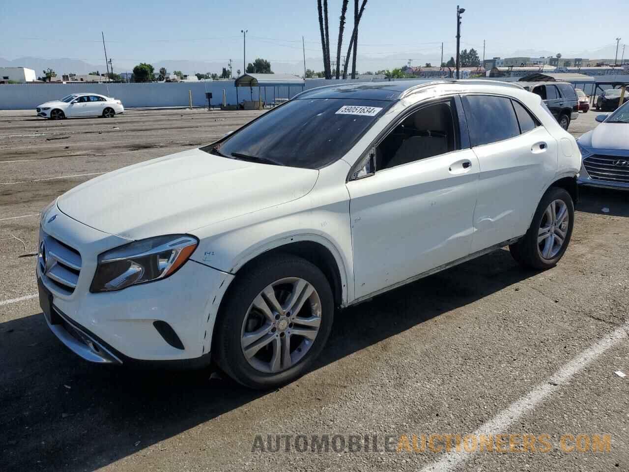 WDCTG4GB0GJ224732 MERCEDES-BENZ GLA-CLASS 2016