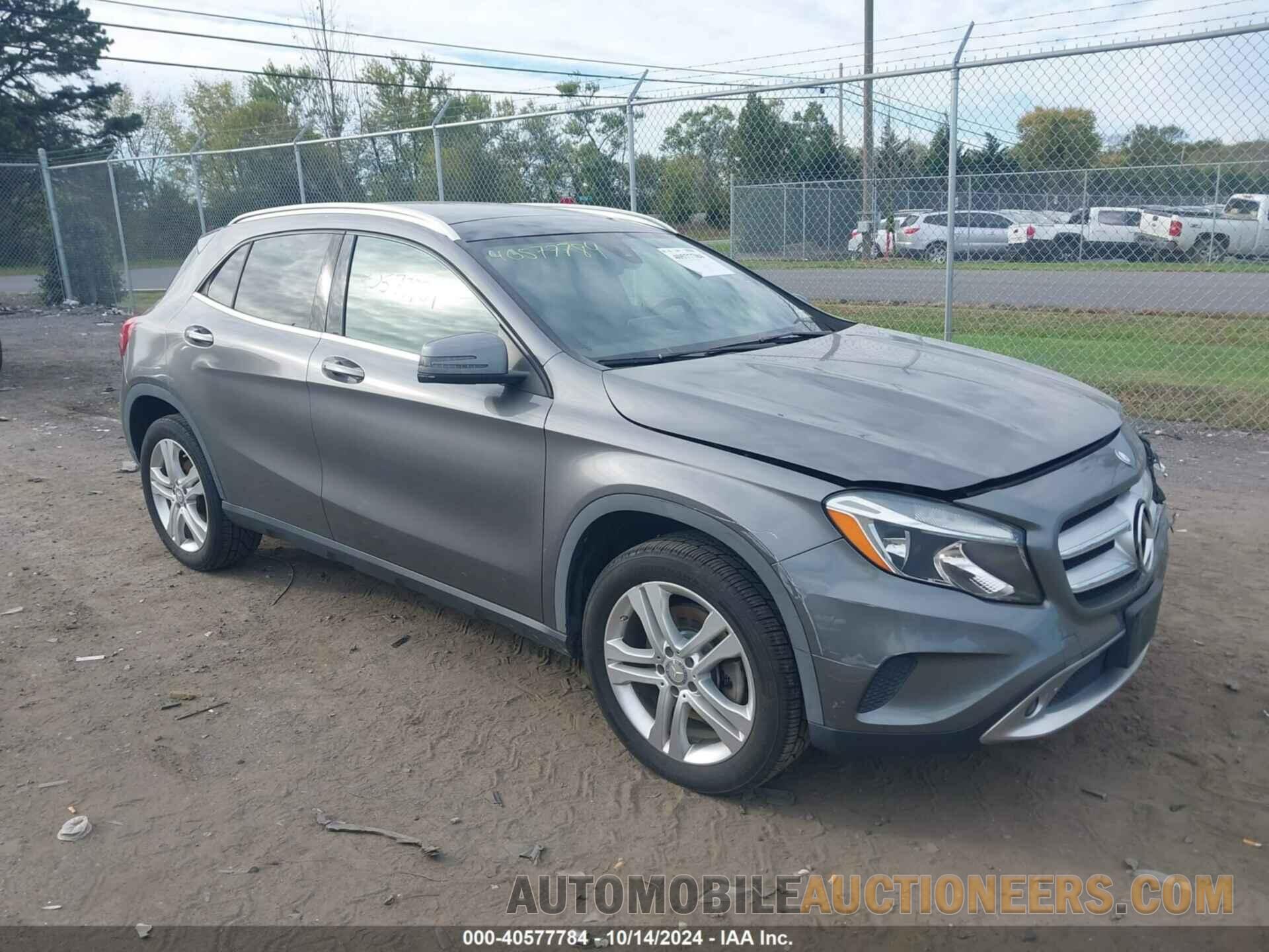 WDCTG4GB0GJ229302 MERCEDES-BENZ GLA 250 2016