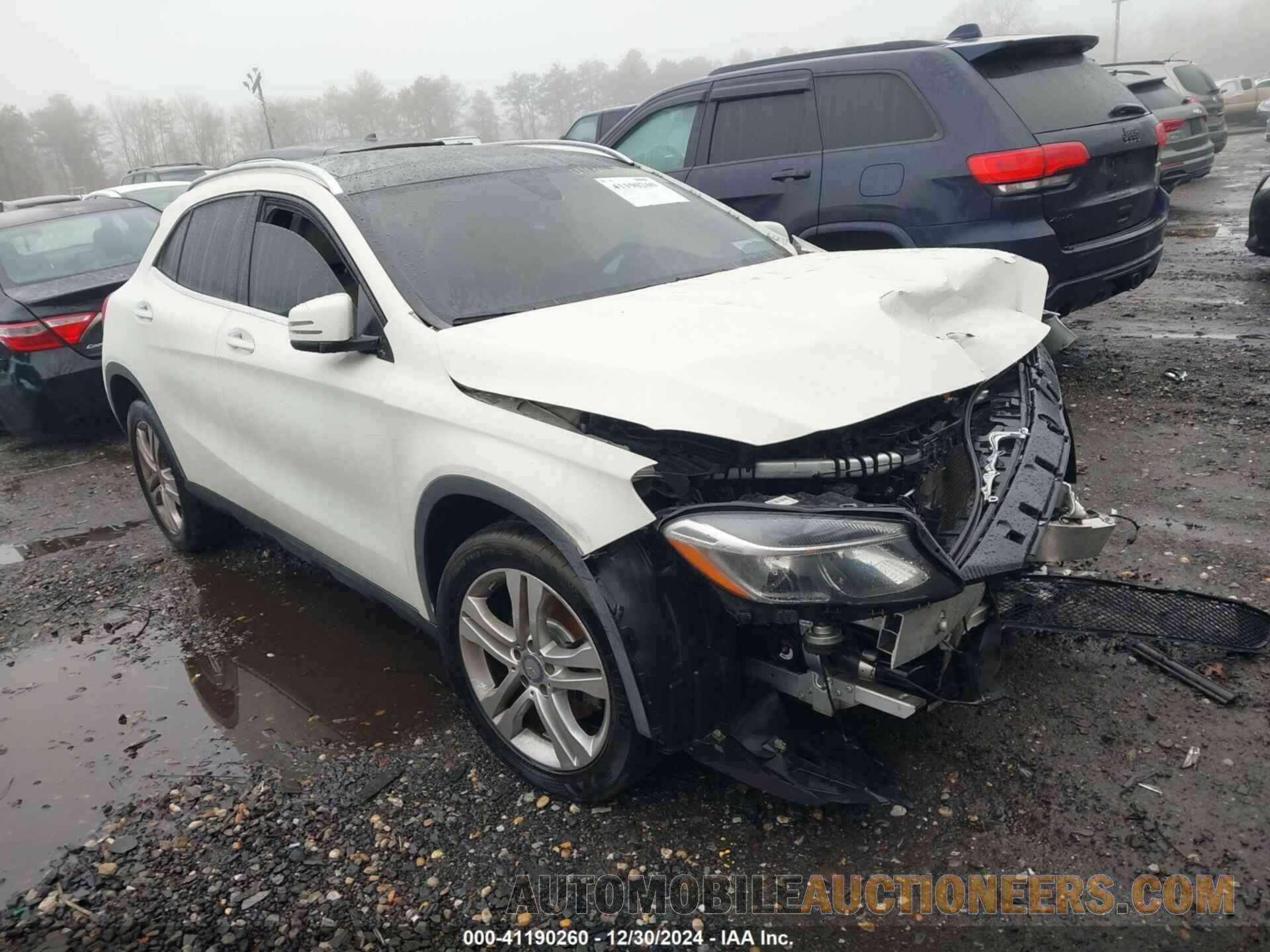 WDCTG4GB0GJ256936 MERCEDES-BENZ GLA 250 2016