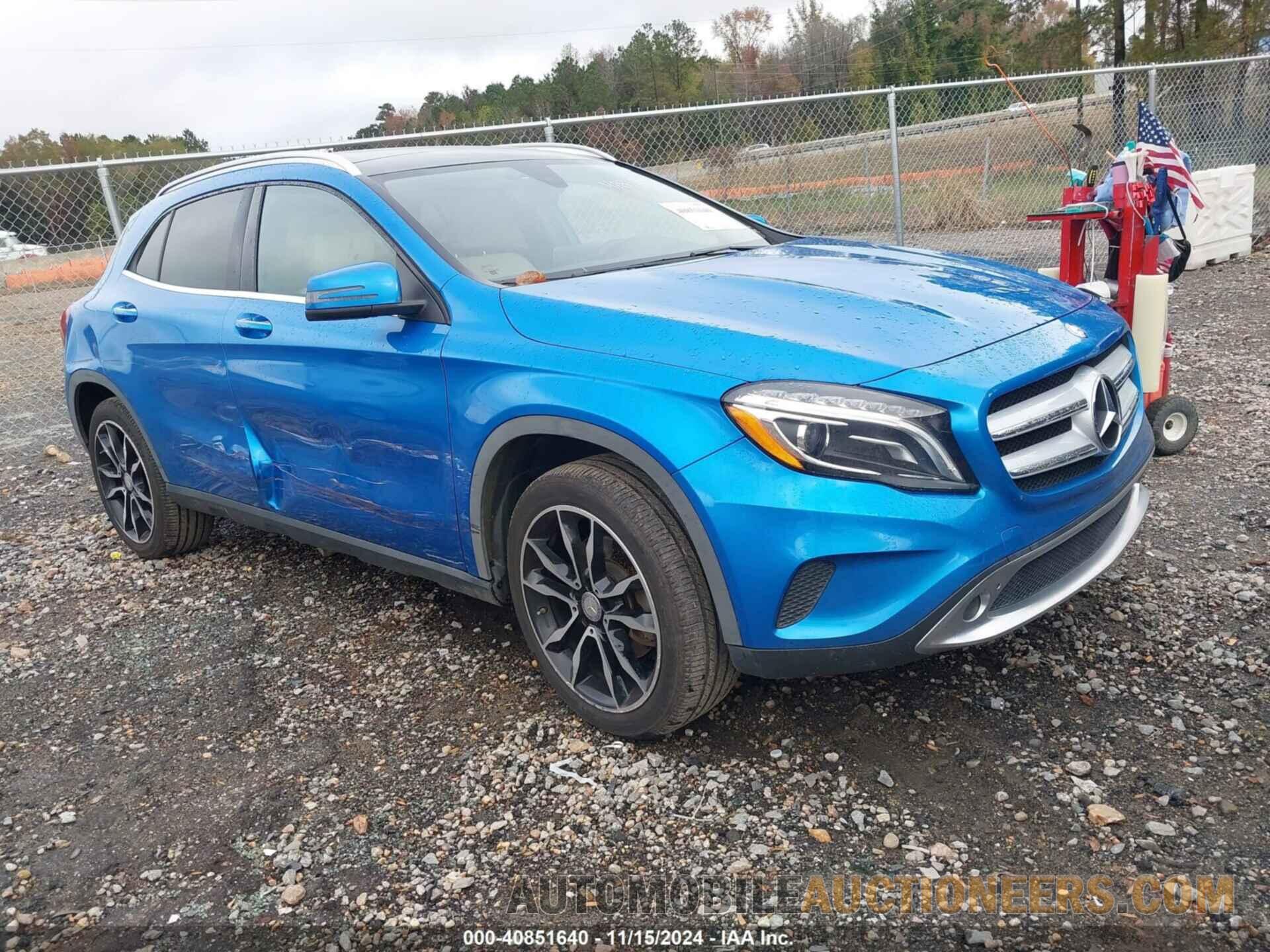 WDCTG4GB0HJ309801 MERCEDES-BENZ GLA 250 2017