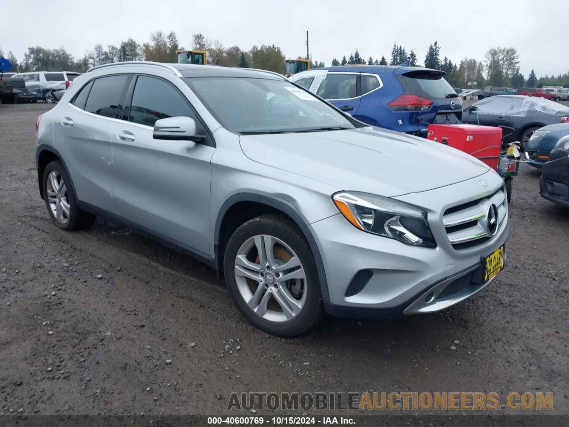 WDCTG4GB0HJ325805 MERCEDES-BENZ GLA 250 2017