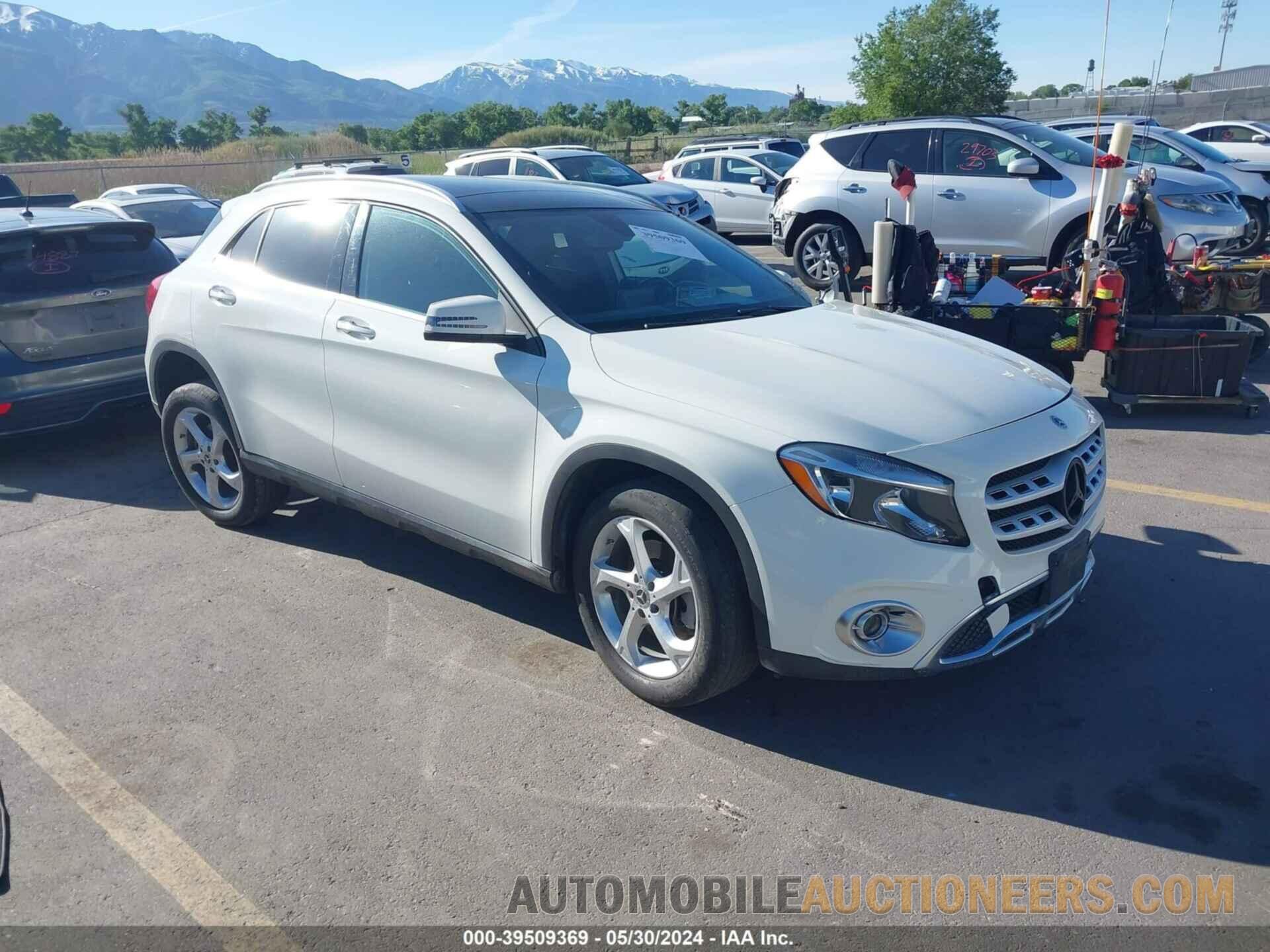 WDCTG4GB0JJ426767 MERCEDES-BENZ GLA 250 2018