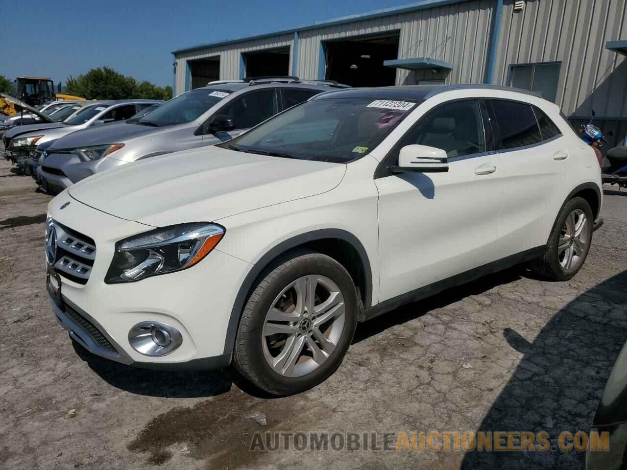 WDCTG4GB0JJ483907 MERCEDES-BENZ GLA-CLASS 2018