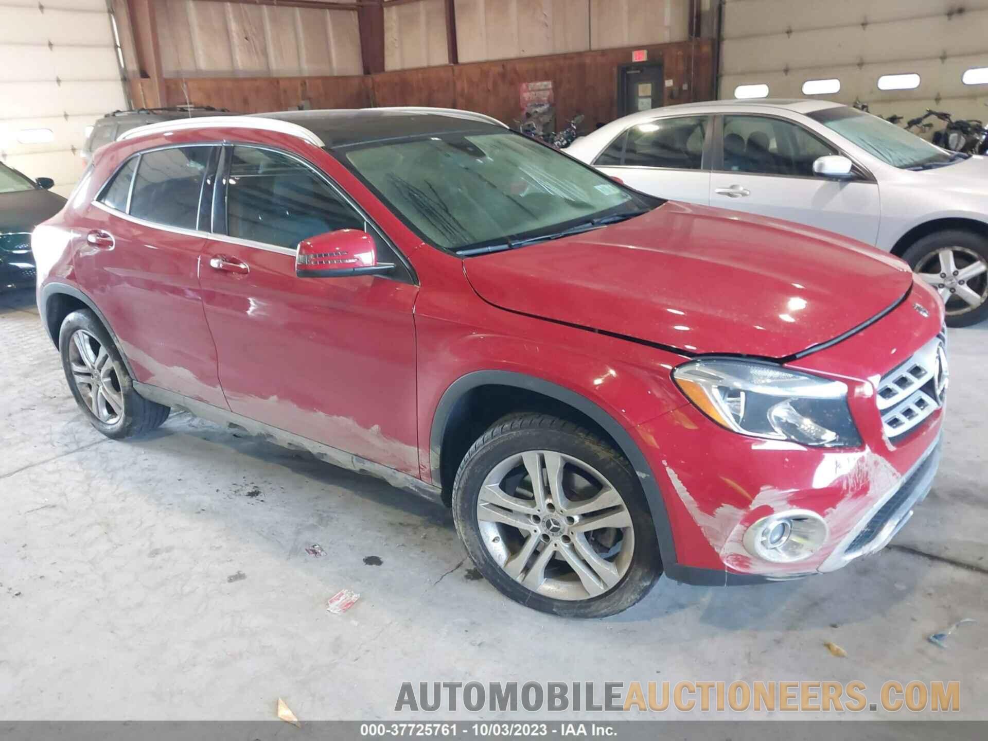 WDCTG4GB0JJ498472 MERCEDES-BENZ GLA 2018