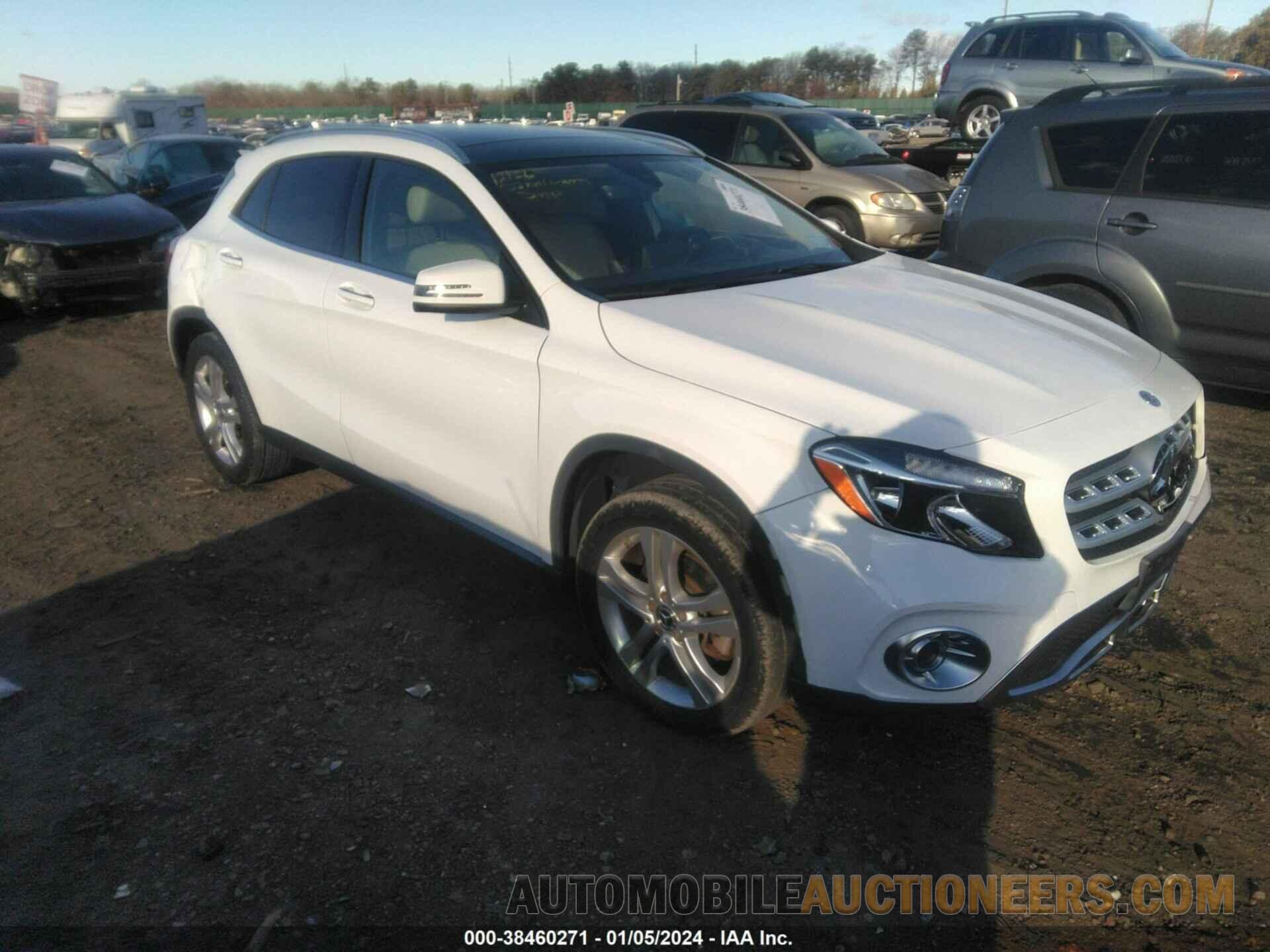 WDCTG4GB0KJ551706 MERCEDES-BENZ GLA 2019