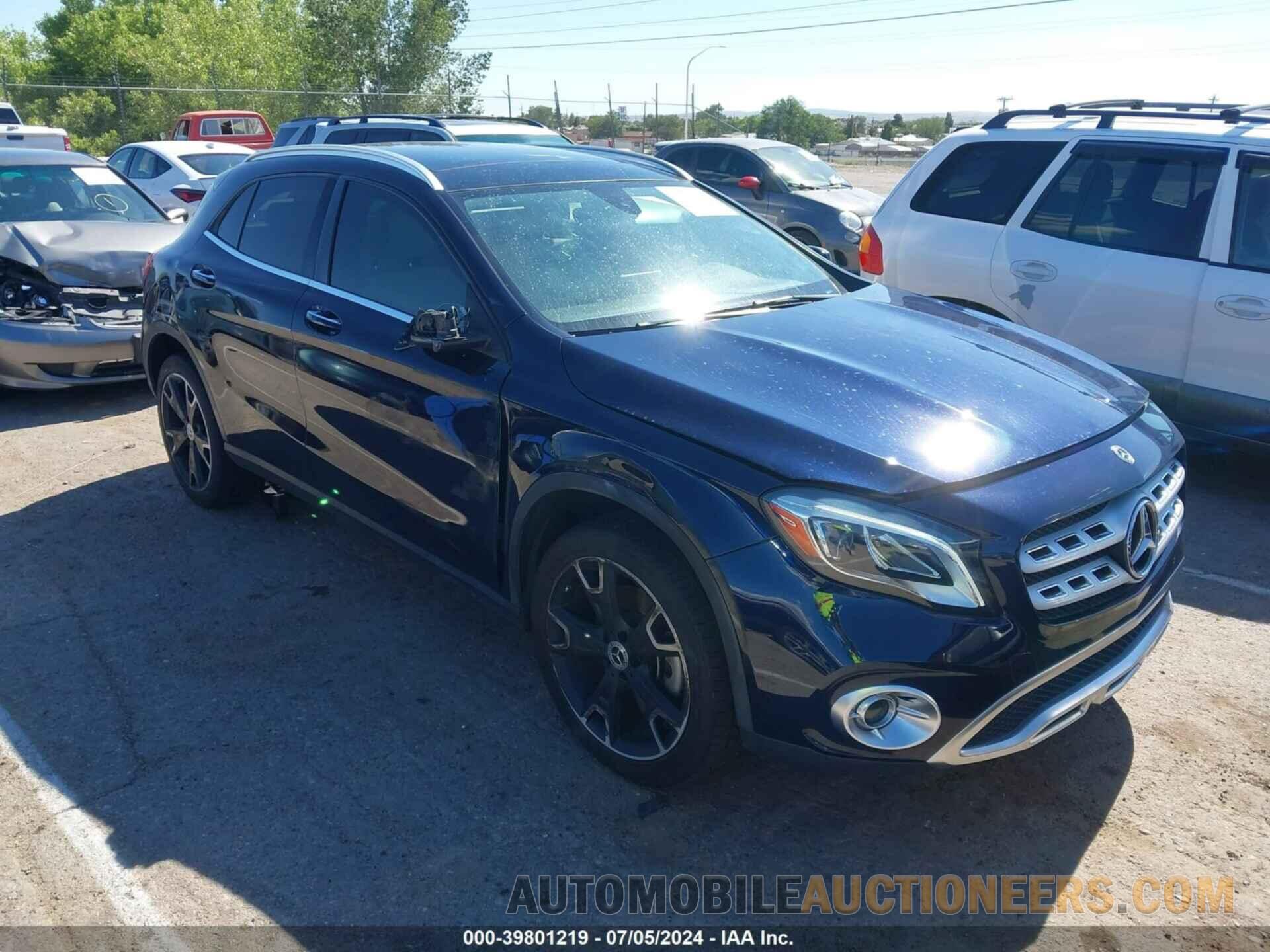 WDCTG4GB0KU003946 MERCEDES-BENZ GLA 250 2019