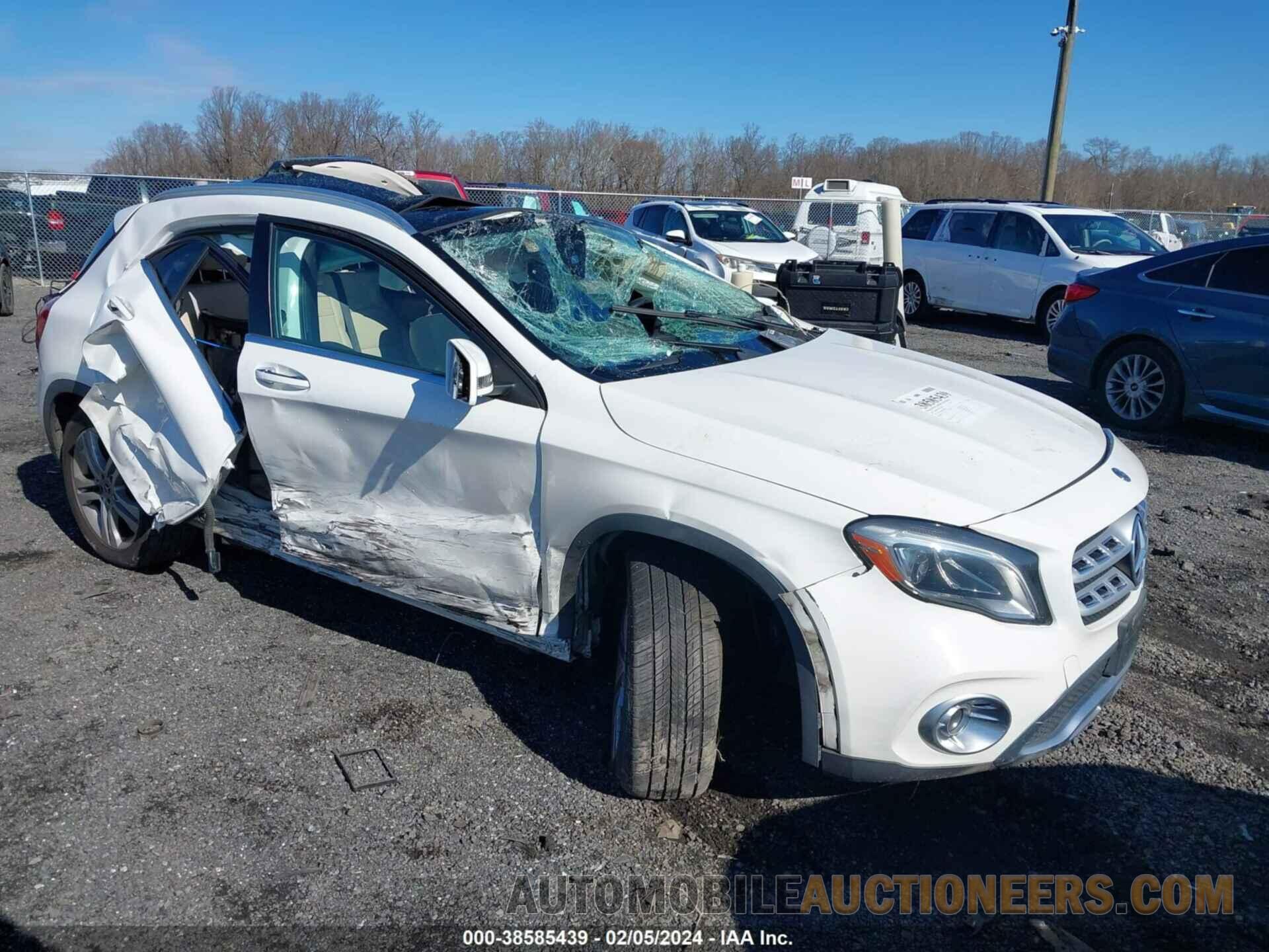 WDCTG4GB0KU008421 MERCEDES-BENZ GLA 250 2019