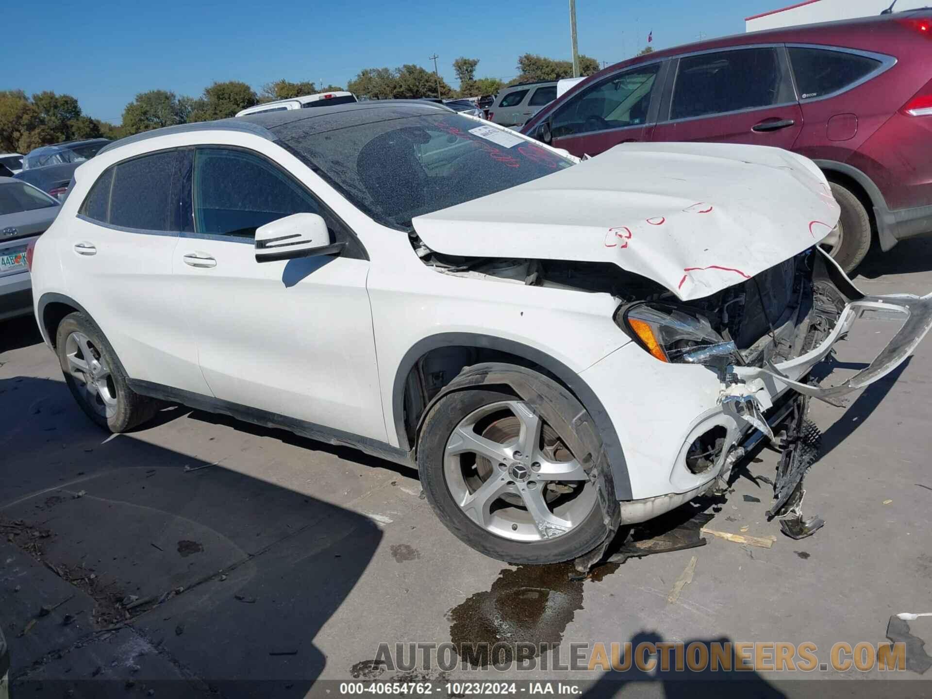 WDCTG4GB0KU014171 MERCEDES-BENZ GLA 250 2019