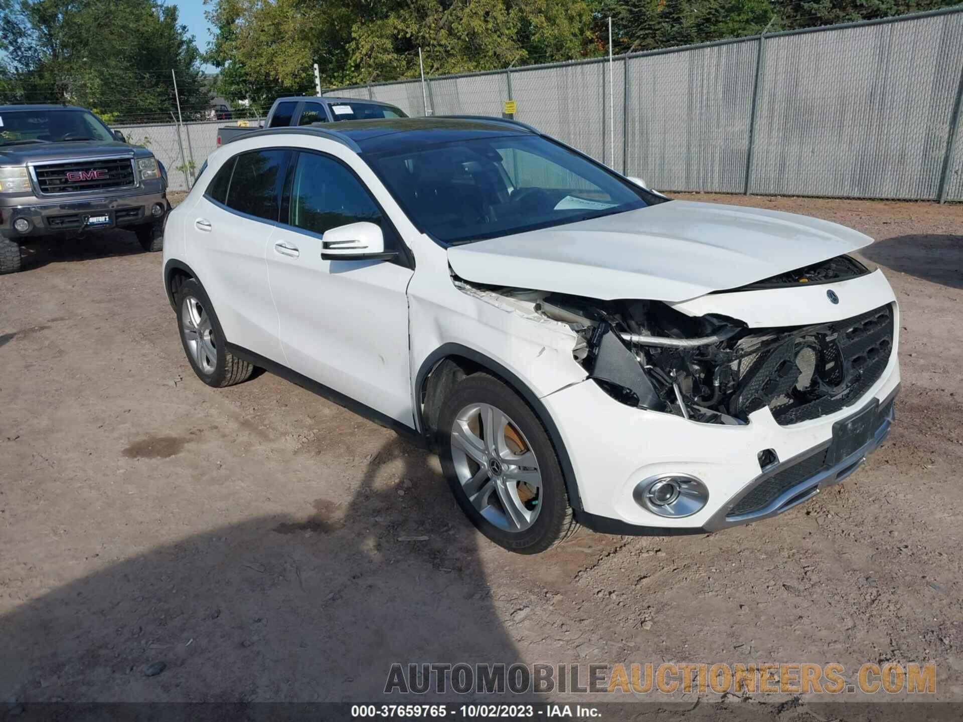 WDCTG4GB0LJ663231 MERCEDES-BENZ GLA 2020