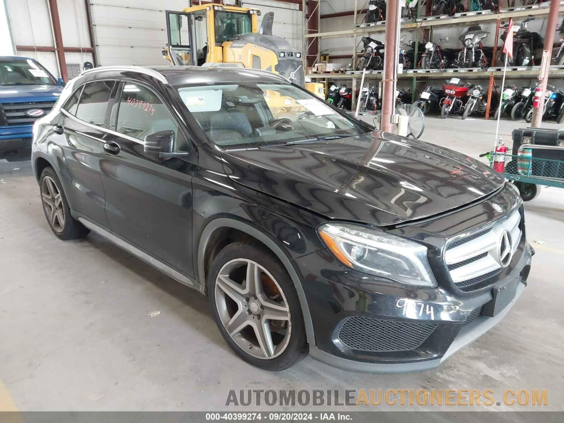 WDCTG4GB1FJ029642 MERCEDES-BENZ GLA 250 2015