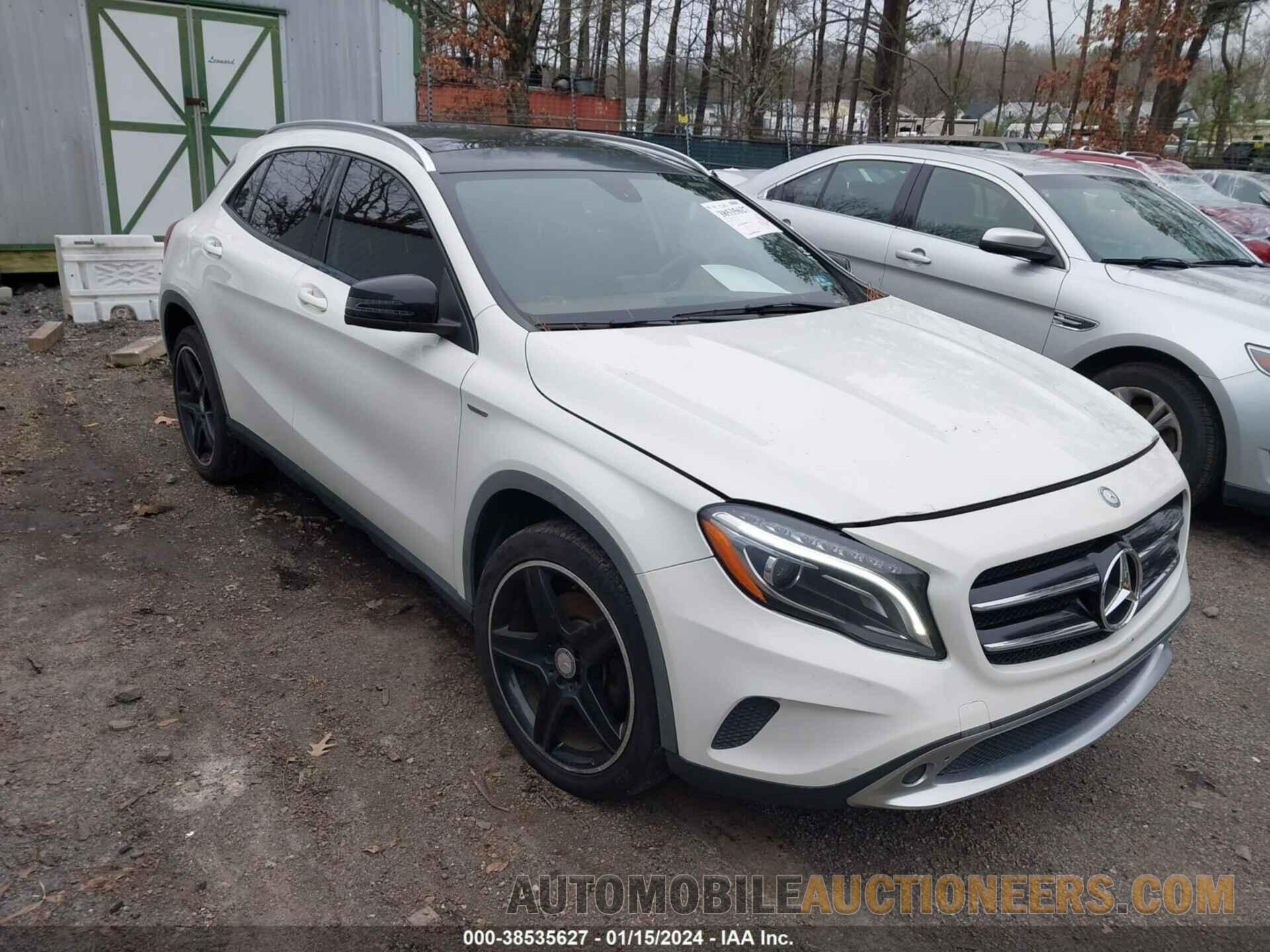 WDCTG4GB1FJ038101 MERCEDES-BENZ GLA 250 2015